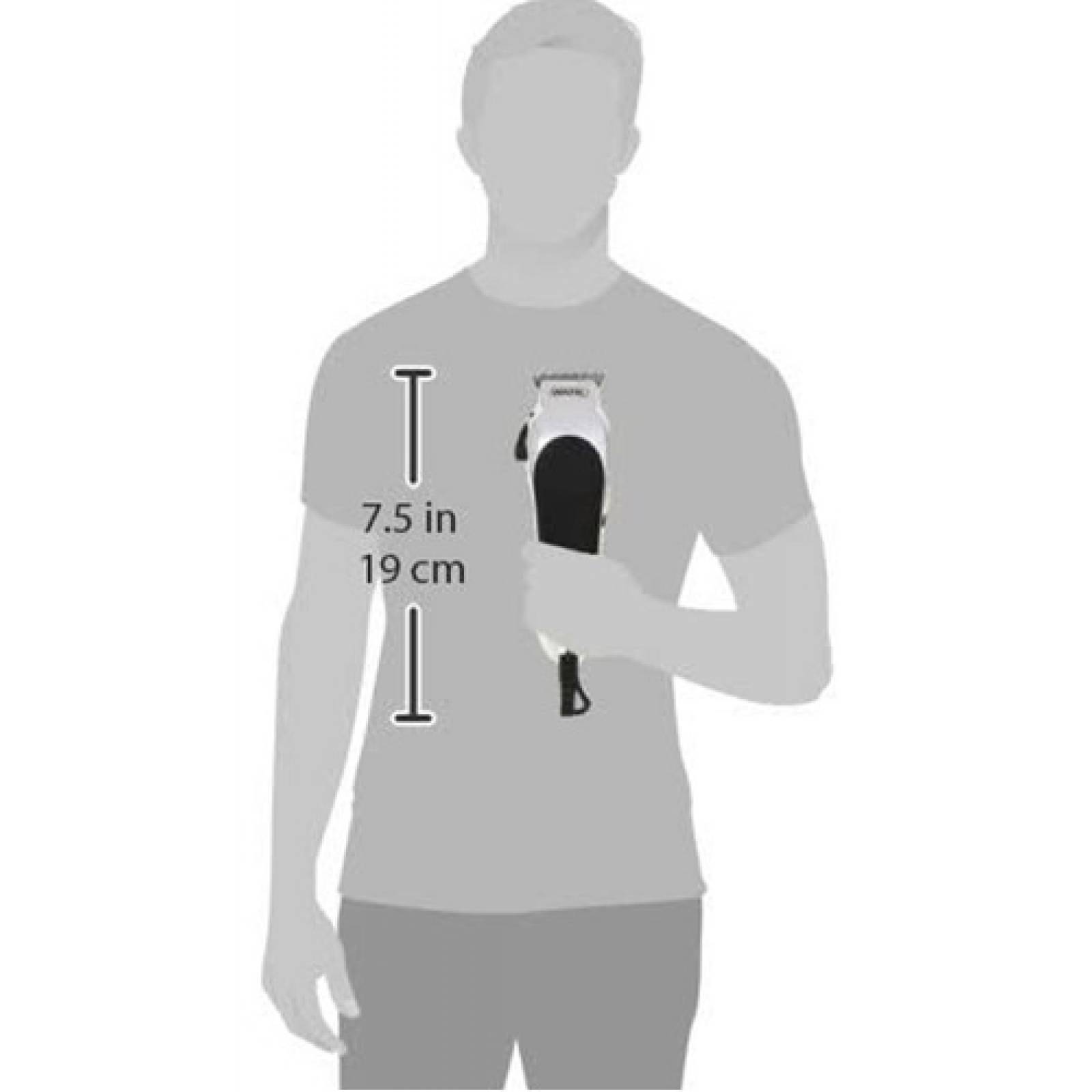Maquina Cortadora De Cabello Wahl Deluxe Chrome Pro 25 Pzas