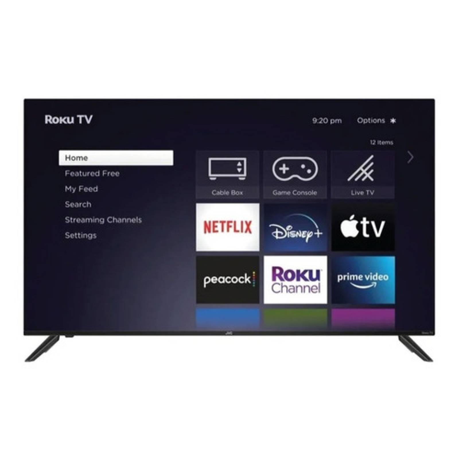 Smart Tv Jvc 55 Pulgadas Pantalla Led 4k Uhd Roku Tv