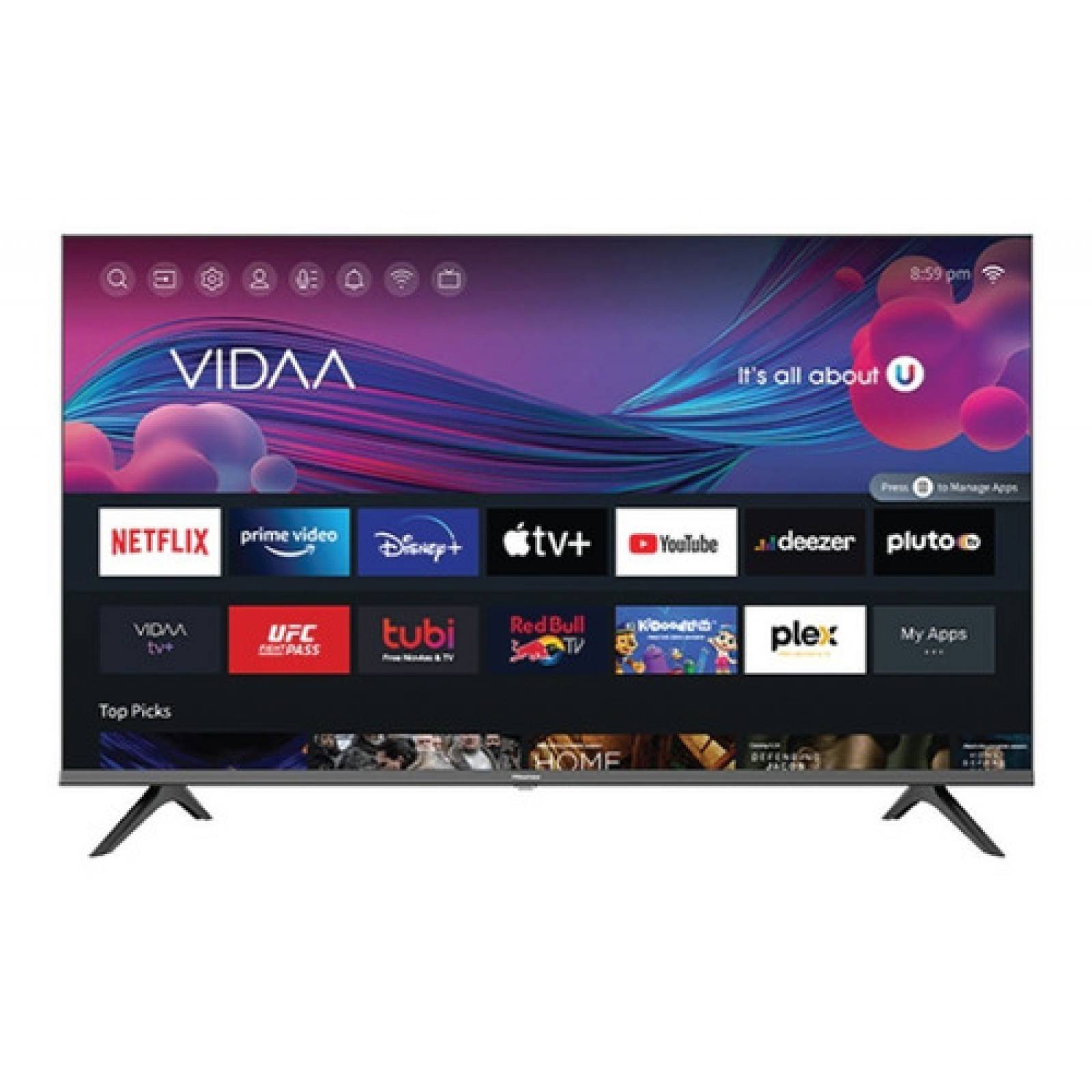 Smart Tv 32 Pulgadas Hisense Pantalla Hd Vidaa Tv Hdmi Usb REACONDICIONADO TIPO A