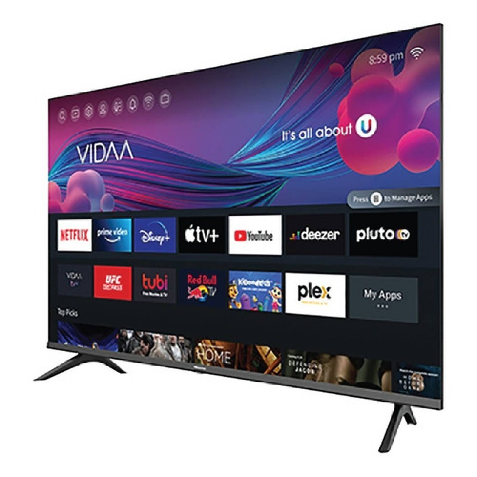 Smart Tv 32 Pulgadas Hisense Pantalla Hd Vidaa Tv Hdmi Usb REACONDICIONADO TIPO A