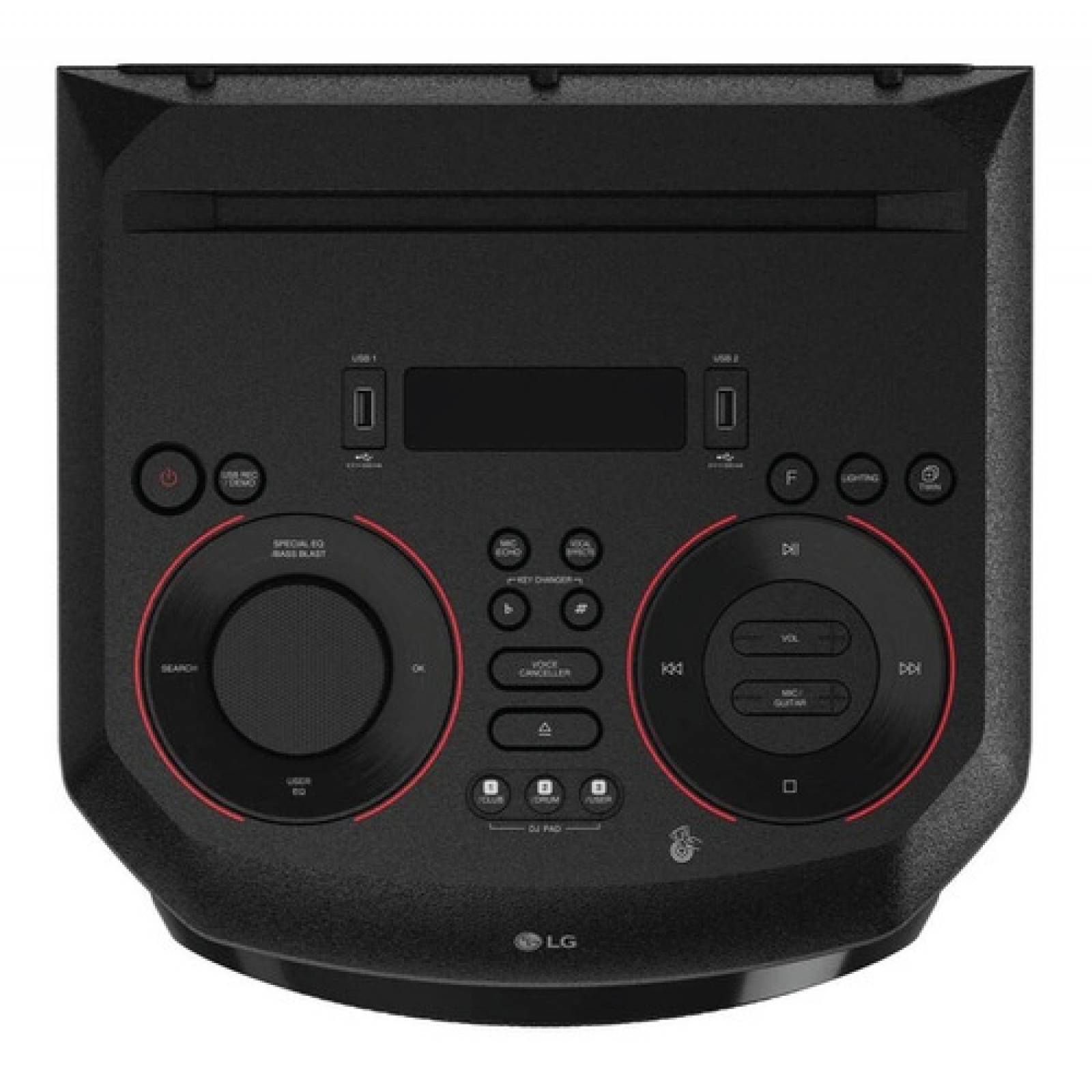 Sistema De Audio LG Super Bass Boost Onebody Bluetooth Negro