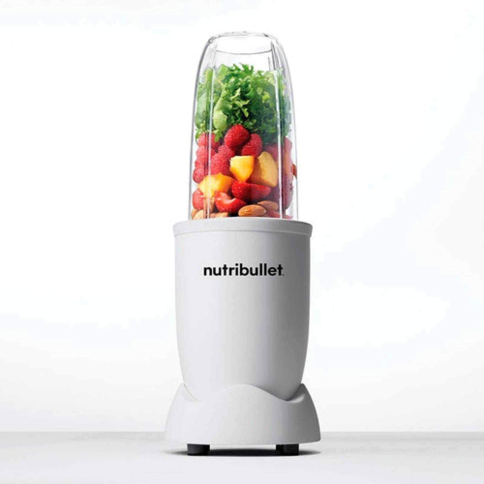 Nutribullet 900w White Pro Pulverizador Alimentos 9 Acc