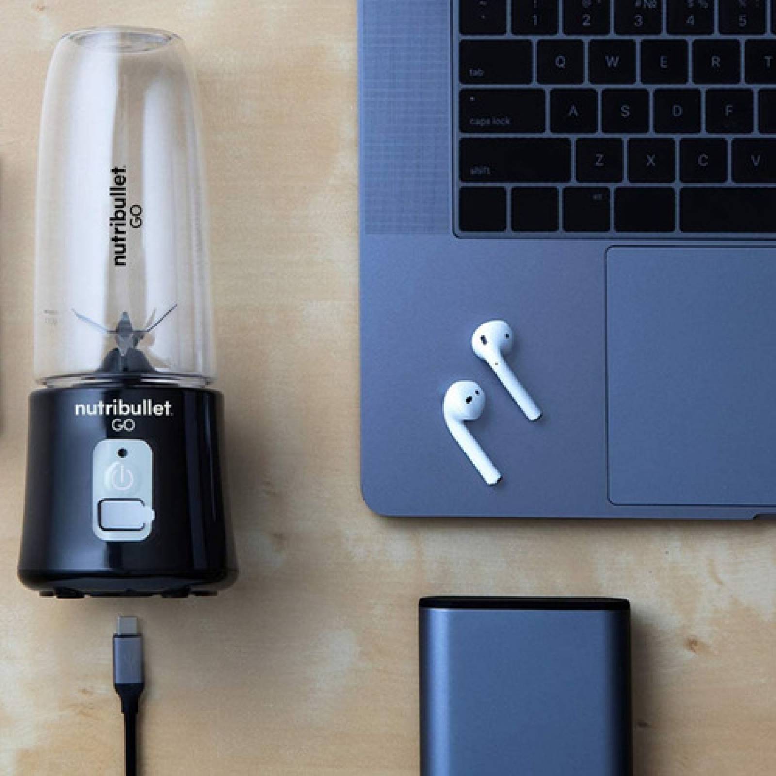 Nutribullet Go Licuadora Inalámbrica Portátil Cable Usb