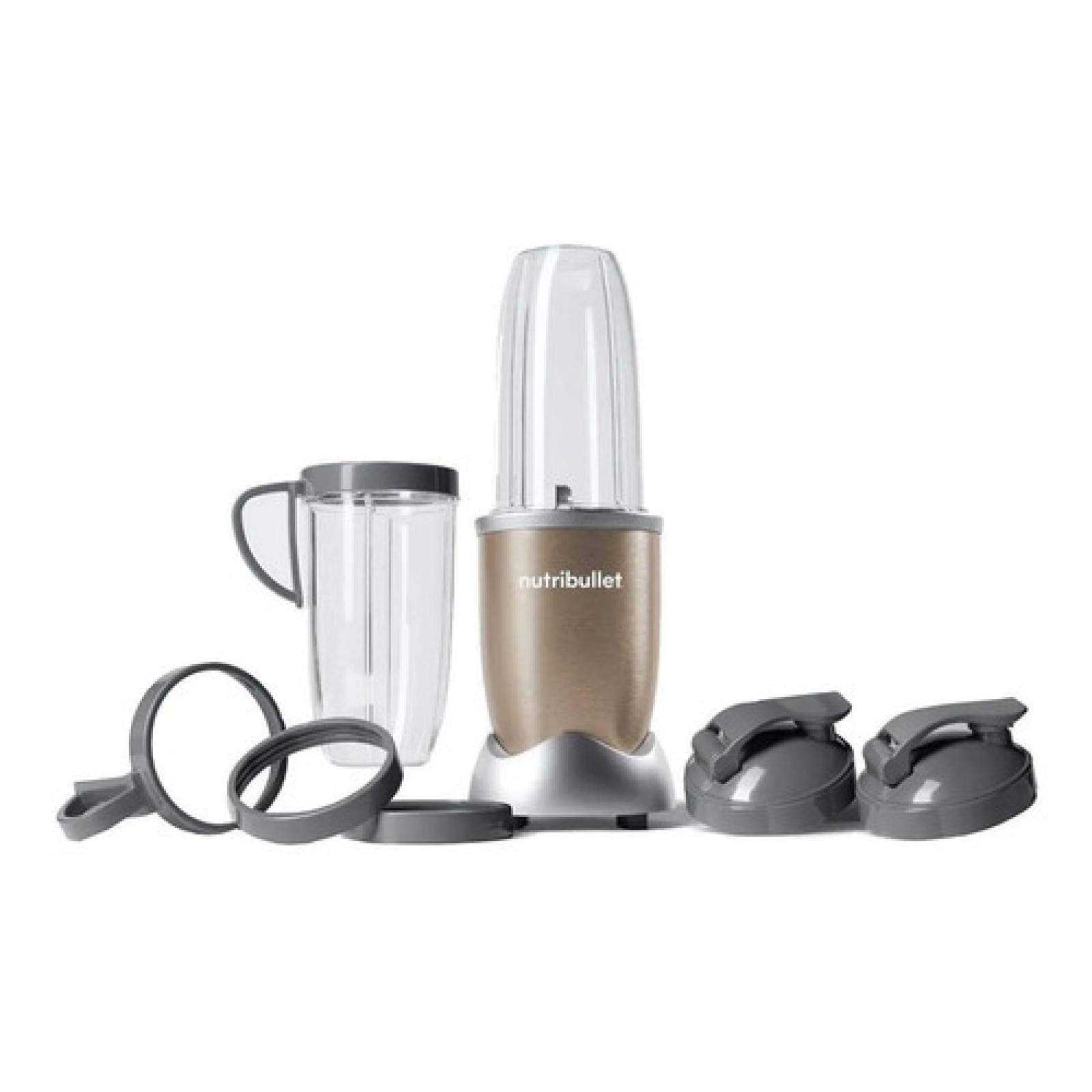 Nutribullet 900w Rose Gold Pulverizador Alimentos 10 Acc