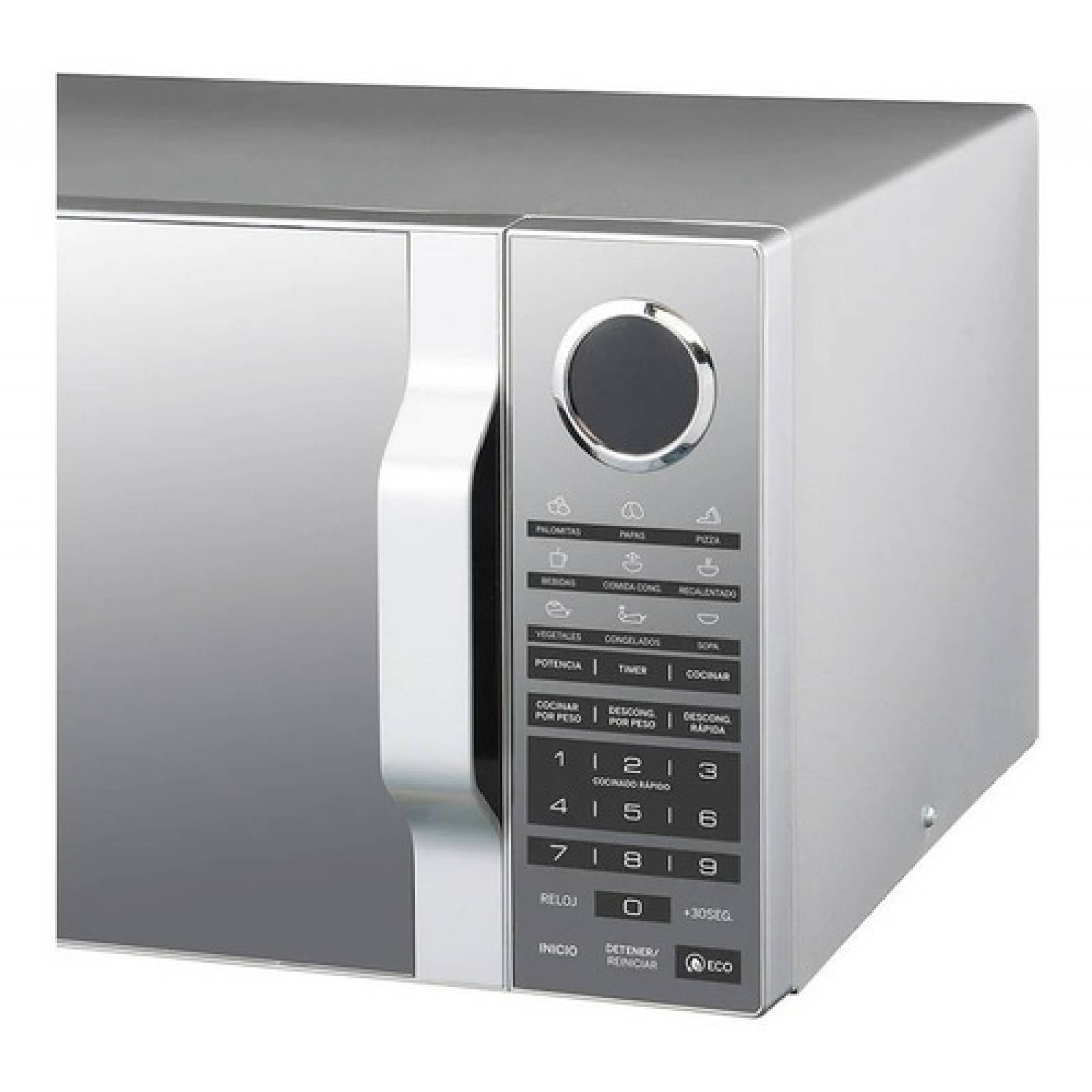 Horno De Microondas Ge 0 9 Pies Cúbicos Efecto Espejo 120v