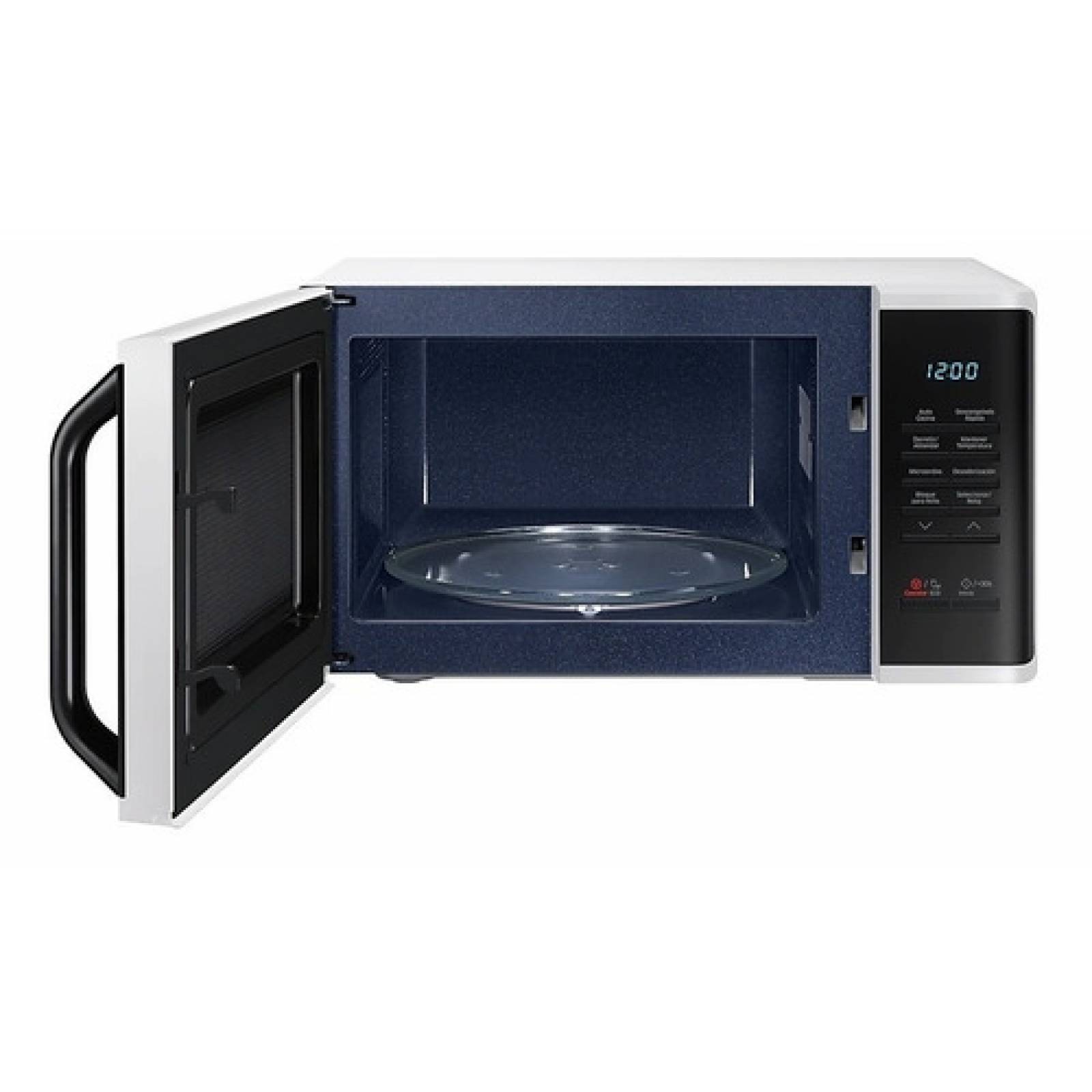 Horno De Microondas Samsung 0 8 Pies Cúbicos Quick Defrost 