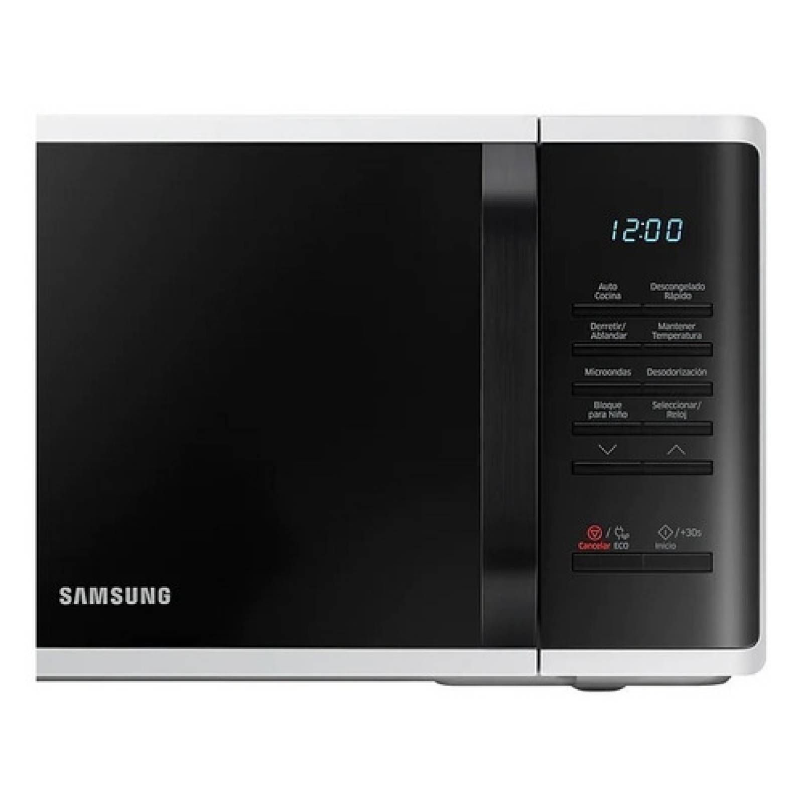 Horno De Microondas Samsung 0 8 Pies Cúbicos Quick Defrost 