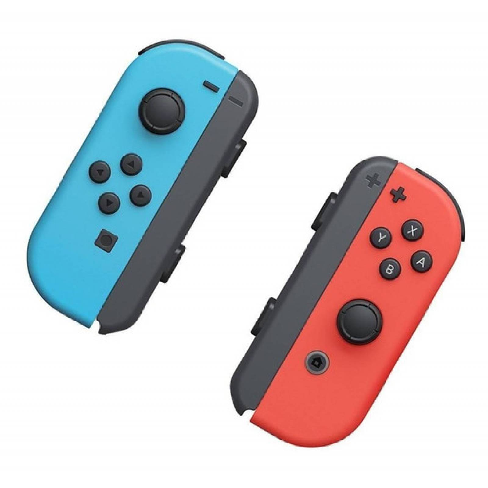 Set De Control Nintendo Switch Joy con Rojo Neón Y Azul Neón