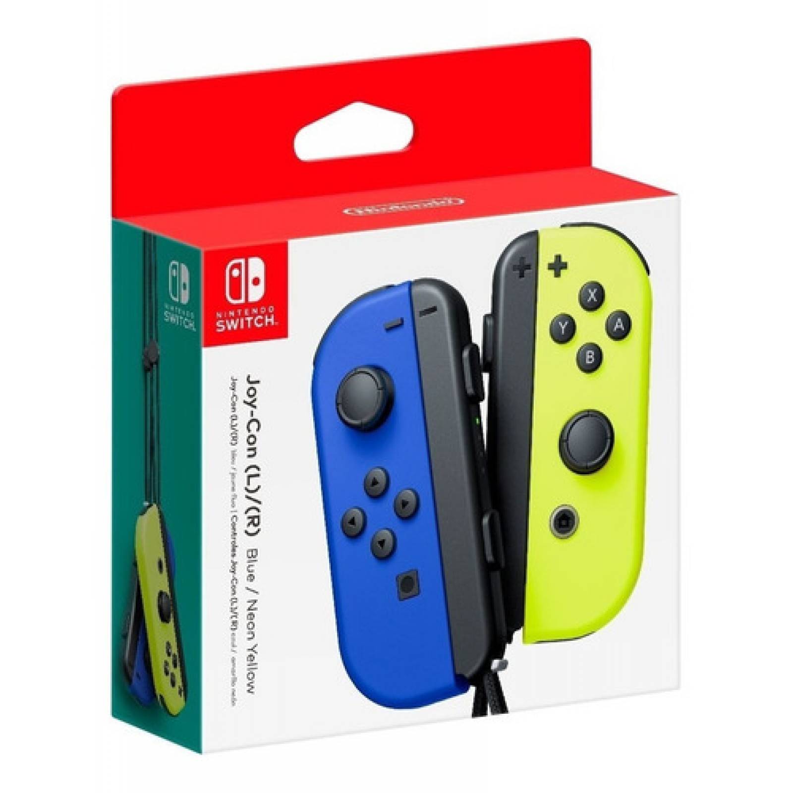 Set De Control Nintendo Switch Joy con L r Azul Y Amarillo 