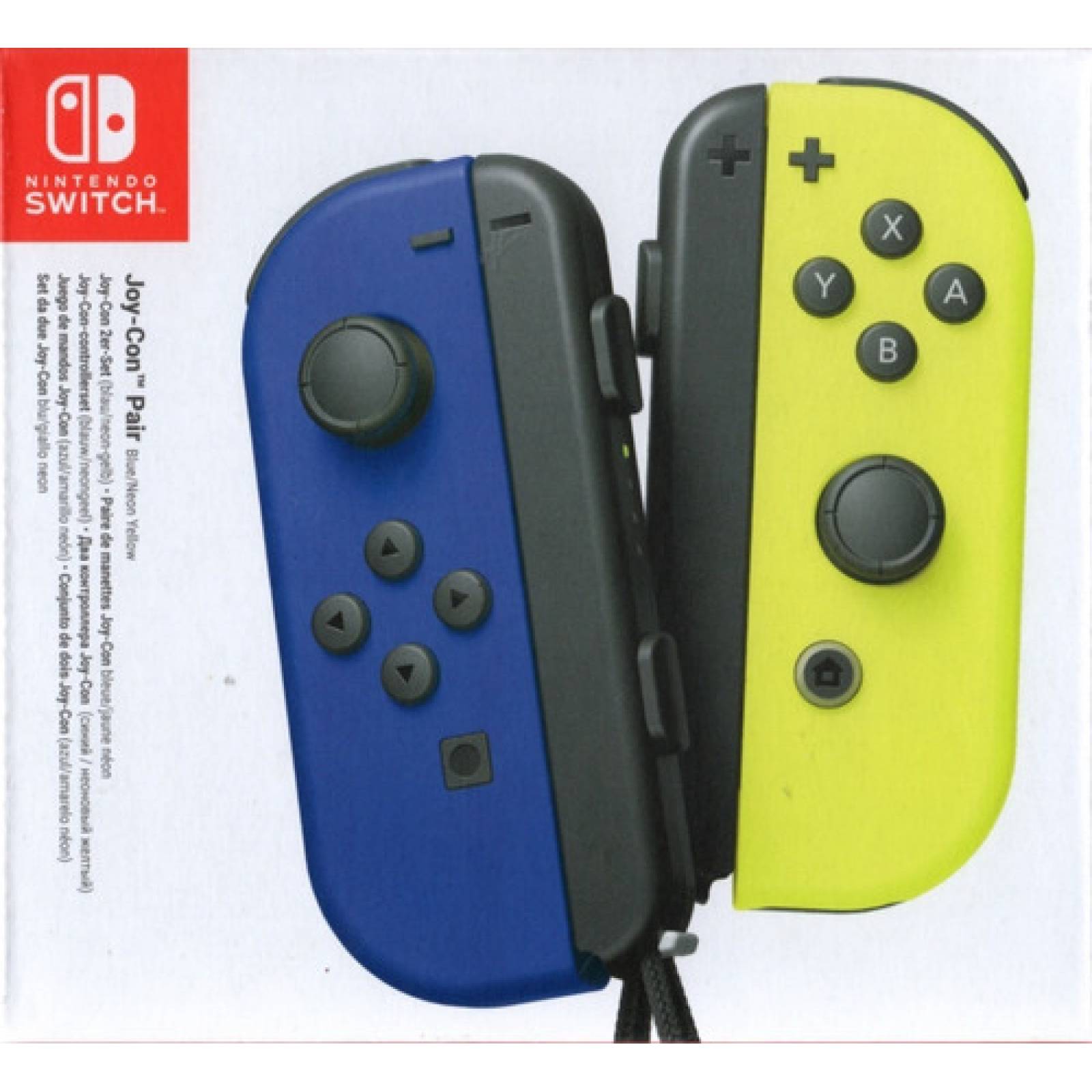Set De Control Nintendo Switch Joy con L r Azul Y Amarillo 