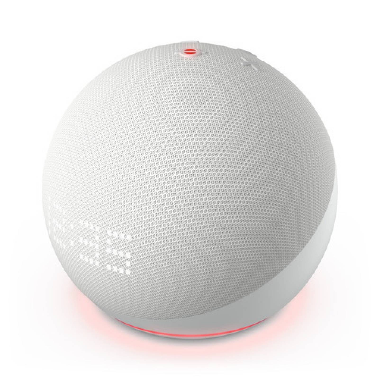 Bocina Amazon Echo Dot 5th Gen Con Reloj Y Alexa Blanco