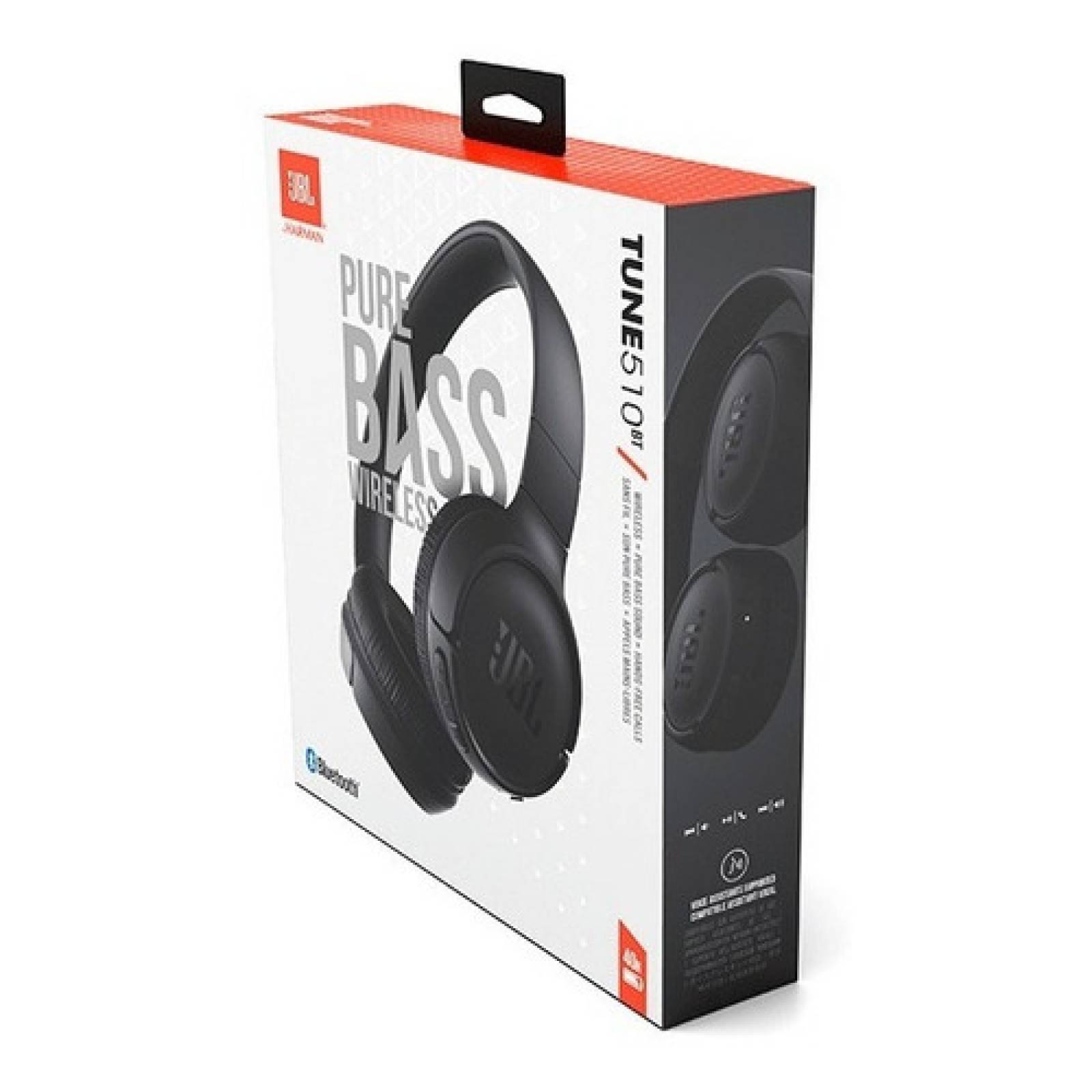 Audífonos Inalámbricos Jbl Tune 510bt Jblt510bt Negro