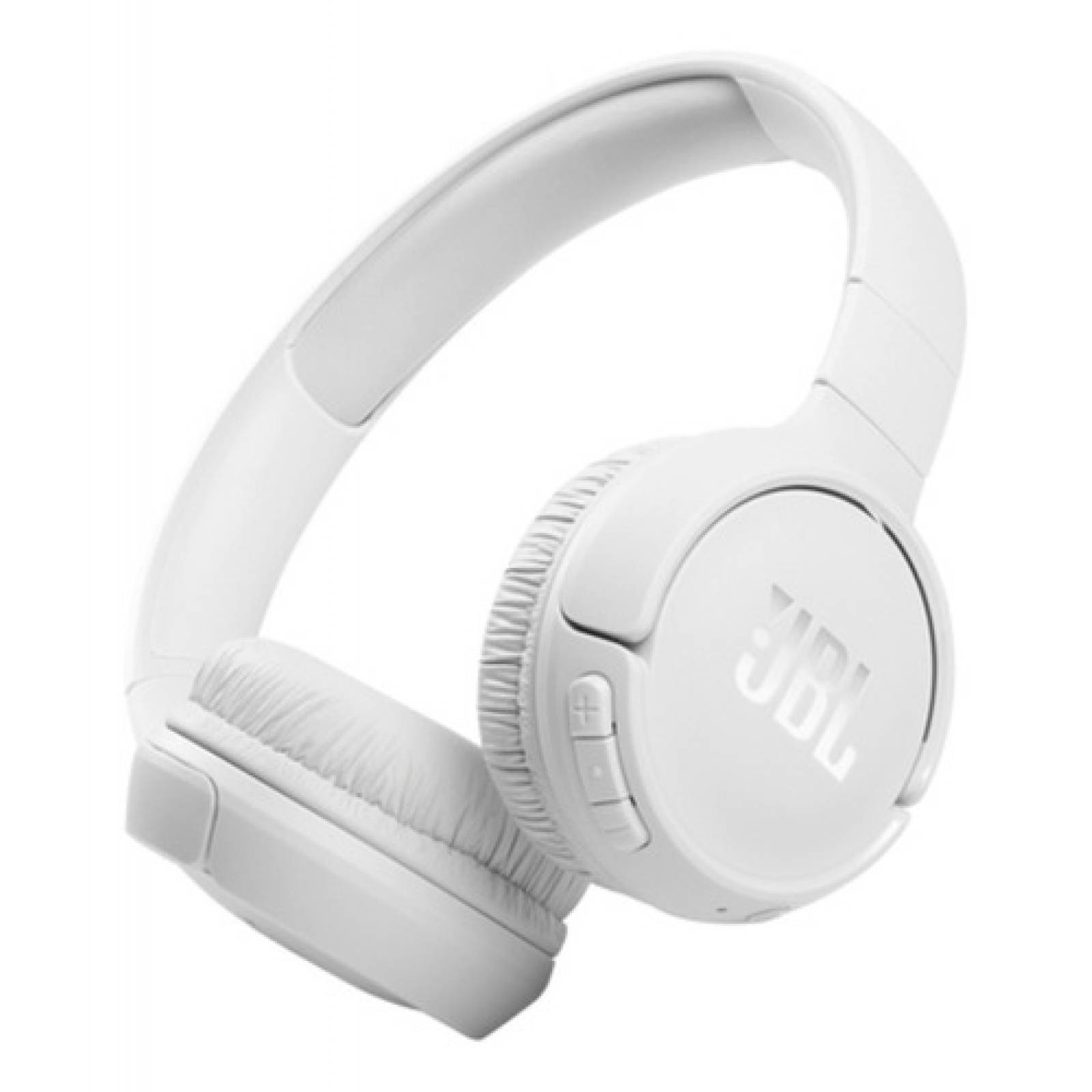 Audífono De Diadema JBL Bluetooth Micrófono Inalámbrico Blanco