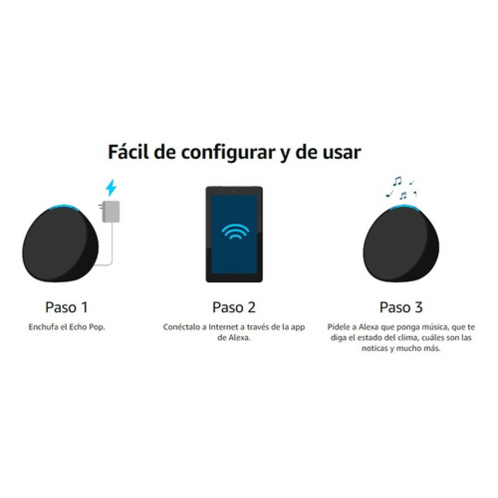 Amazon Echo Pop Con Asistente Virtual Alexa Color Verde Azul