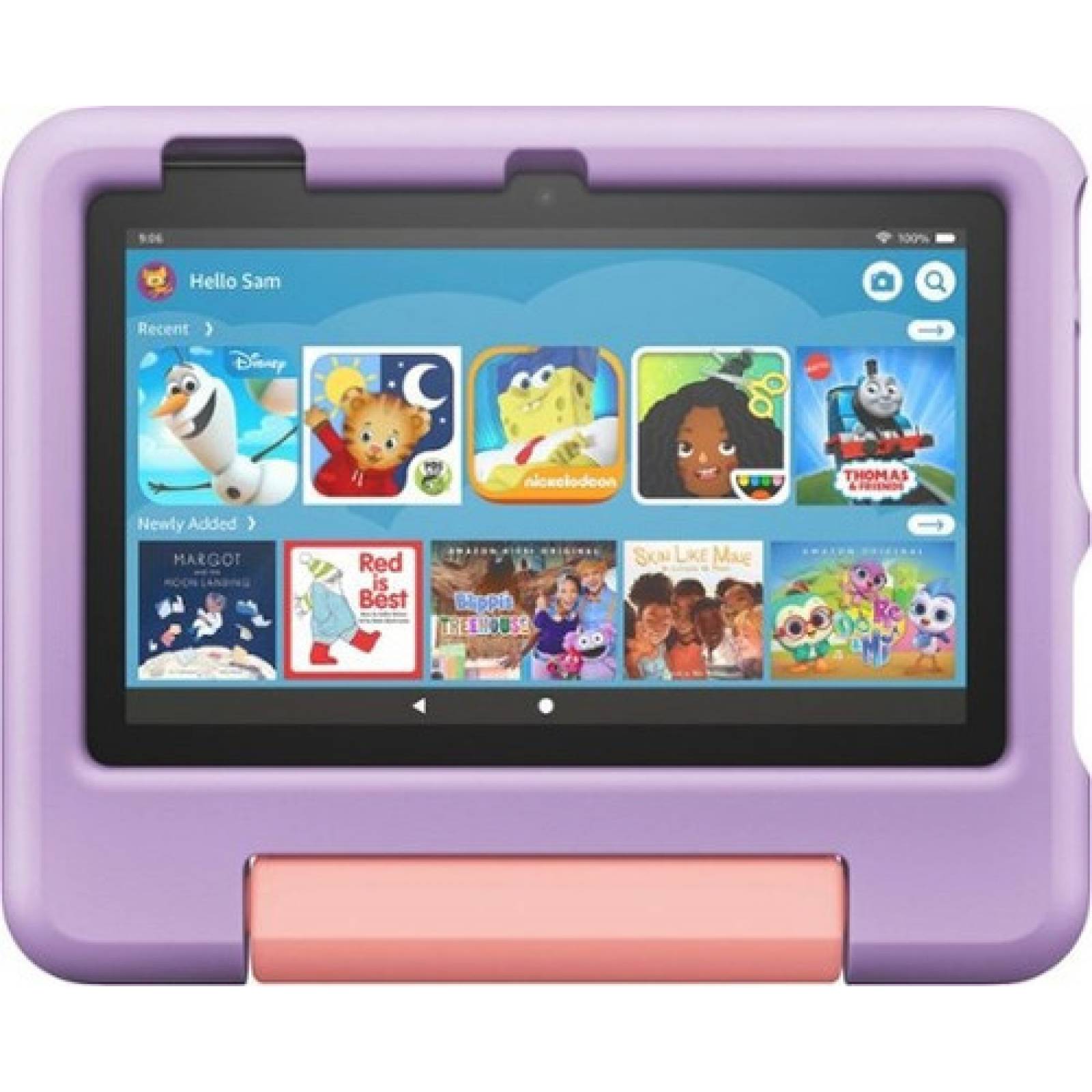 Tablet Amazon Fire Kids 7 Pul Wifi 16gb Edad 3 7 Años Morado