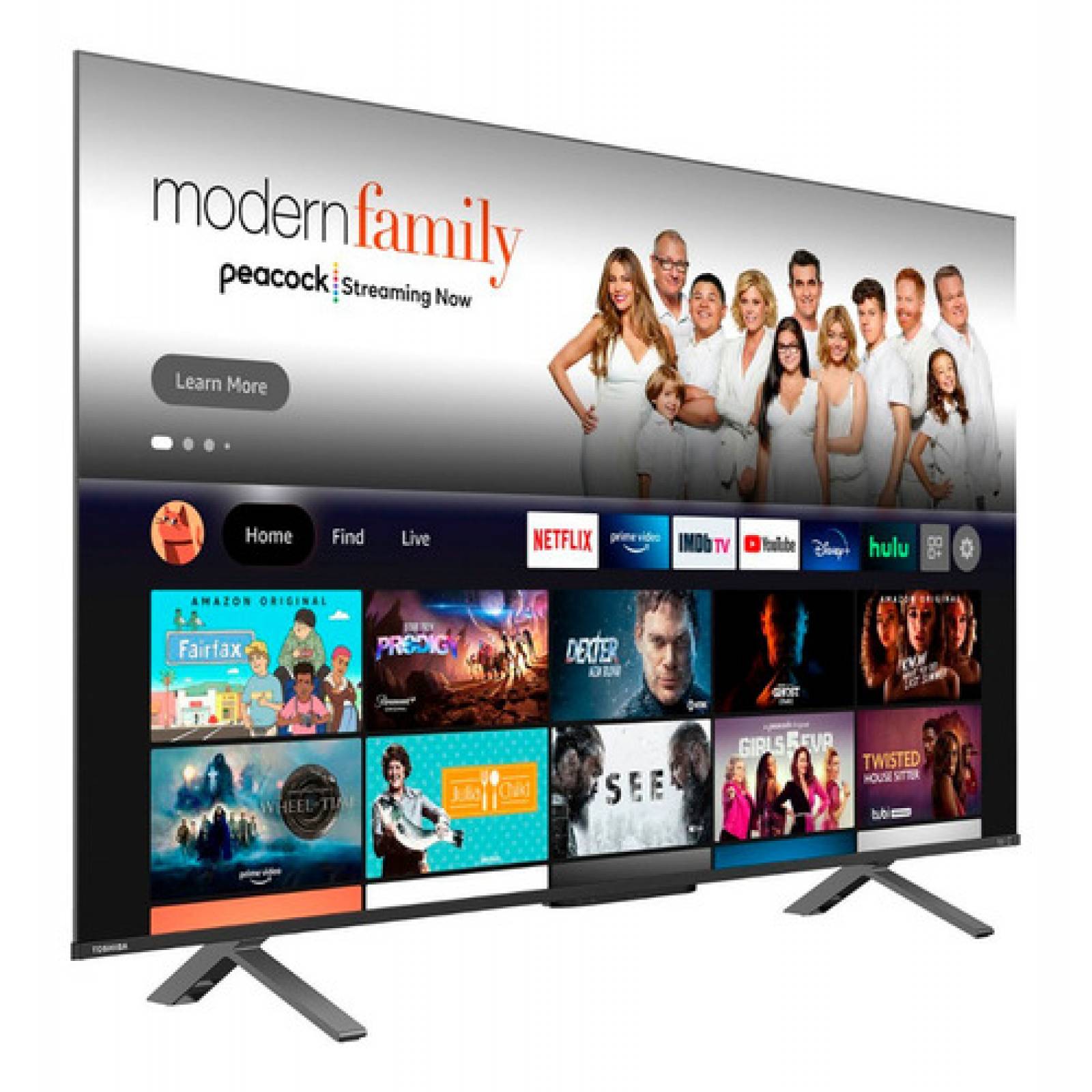 Smart Tv Toshiba 75 Pul Serie M550 Led 4 K Uhd Fire Tv REACONDICIONADO TIPO A