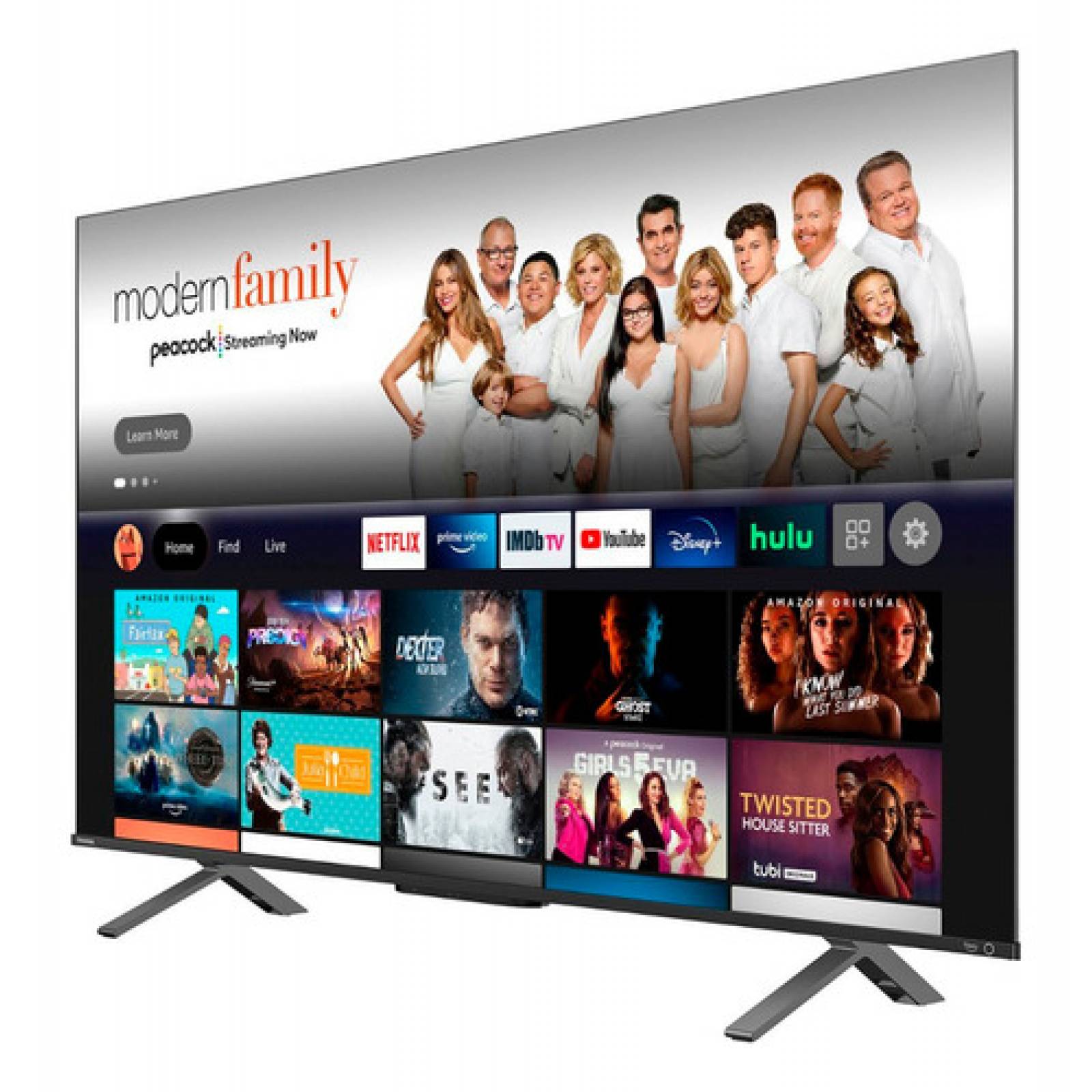 Smart Tv Toshiba 75 Pul Serie M550 Led 4 K Uhd Fire Tv REACONDICIONADO TIPO A
