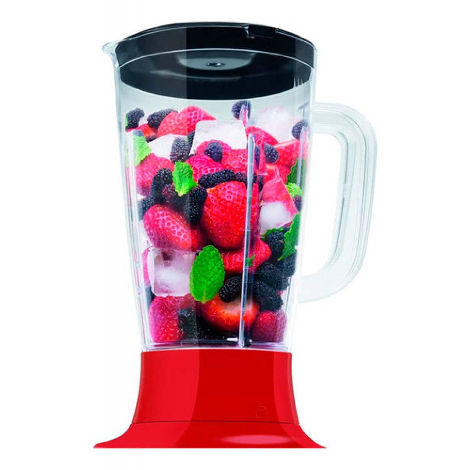 Licuadora Power Mix 8v 500w 2l Vaso De Plástico Roja
