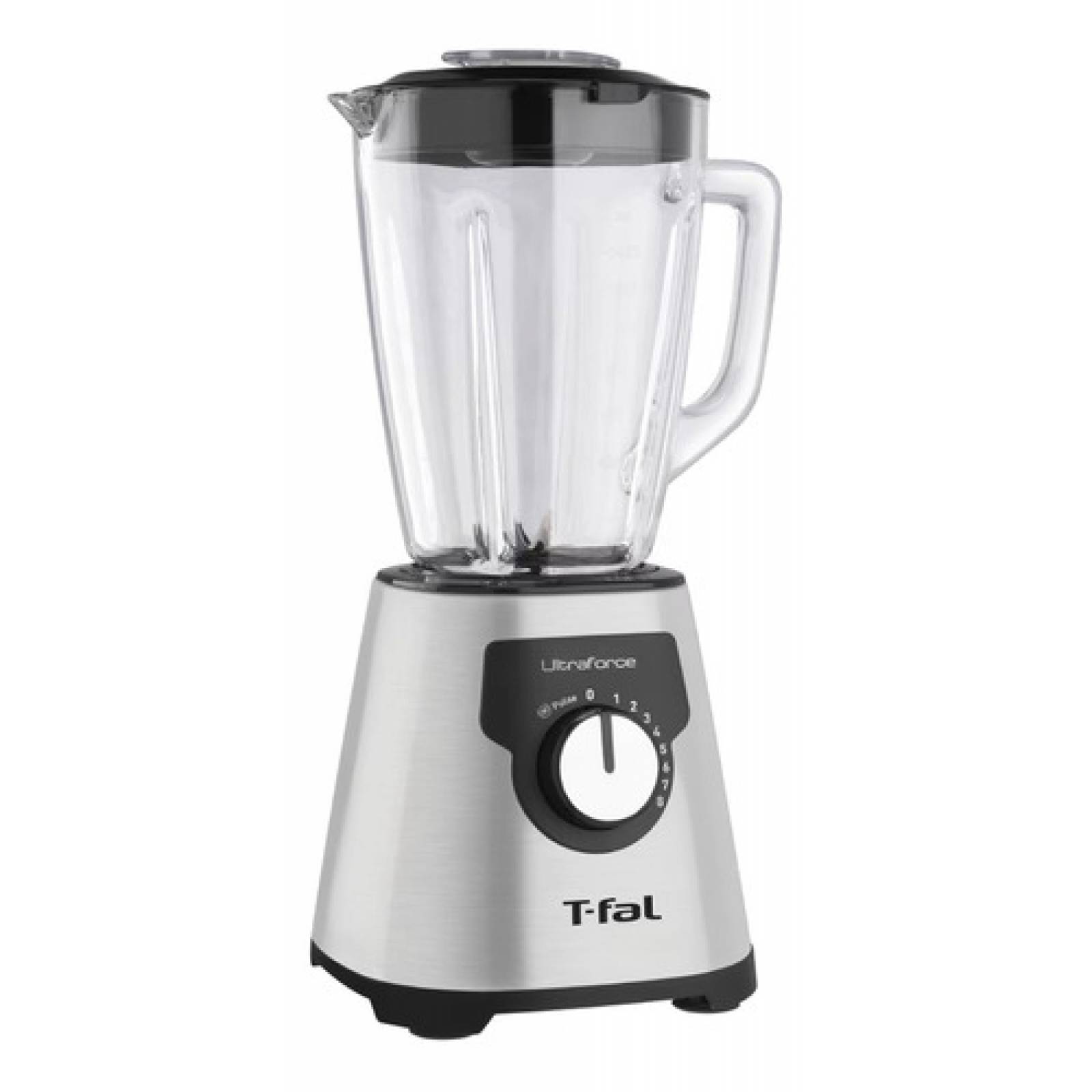 Licuadora T fal Ultraforce 8 Vel 550 W Negro Vaso De Vidrio