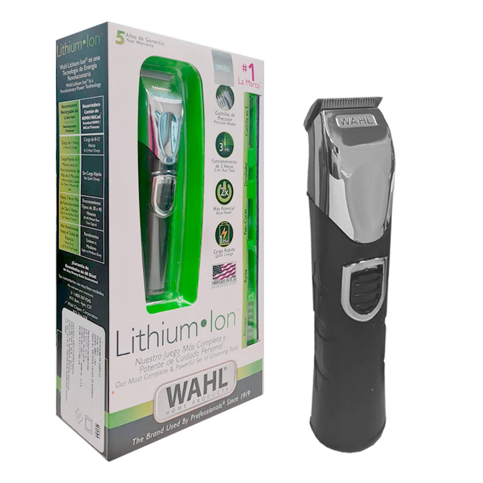 Wahl Groomsman Cortadora De Barba Wahl Wahl Patillera Barba