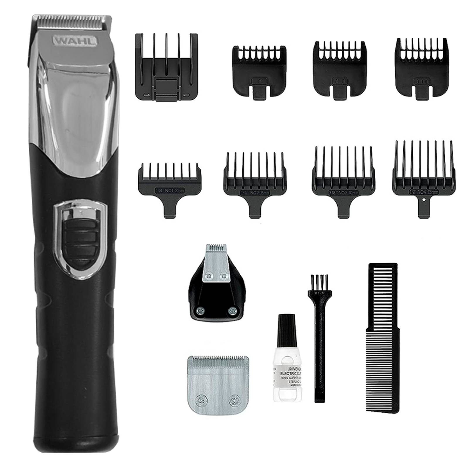 Máquina Recortadora Barba Wahl De Iones De Litio 24 Piezas