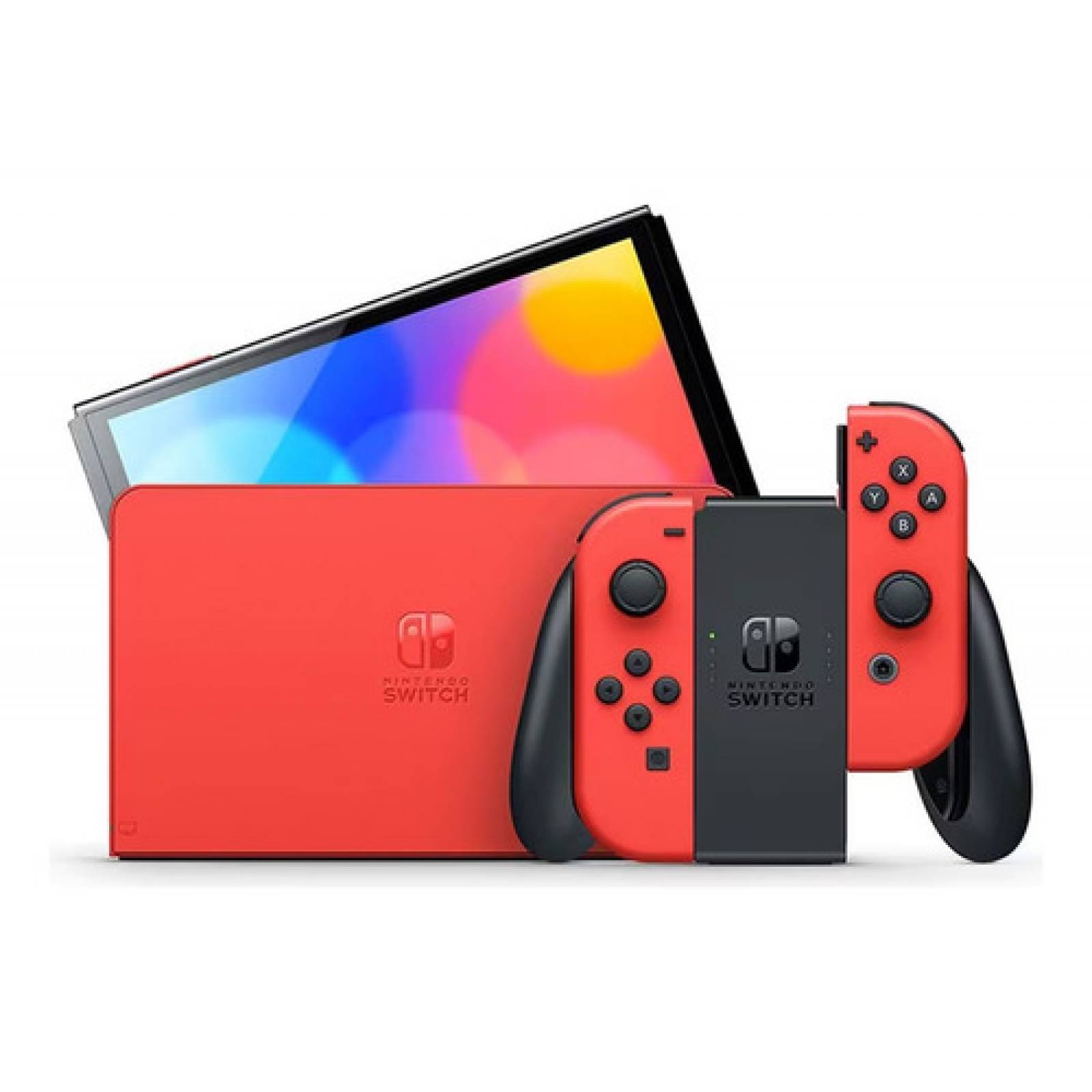 Consola Nintendo Switch Oled Edición Mario Red 64 Gb