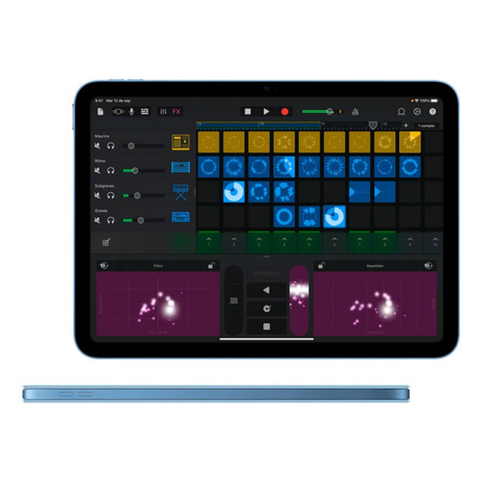 Apple iPad 10  Generación 10 9 Pul Bluetooth Wifi 64 Gb Blue