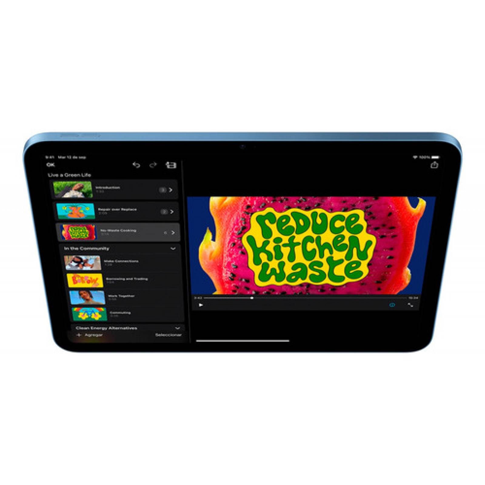 Apple iPad 10  Generación 10 9 Pul Bluetooth Wifi 64 Gb Blue