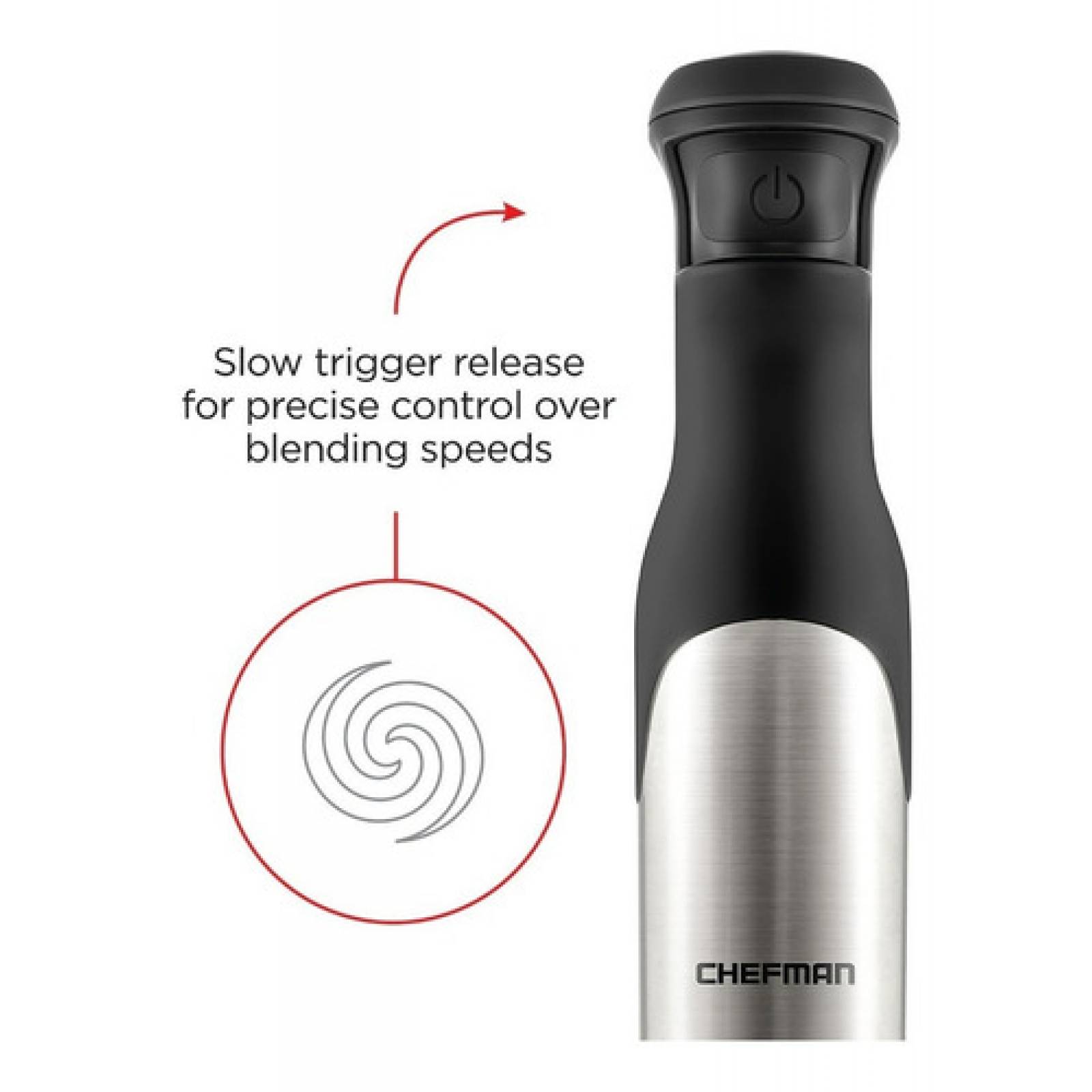 Batidora De Inmersión Chefman Power Control 30 Rj19 t ss mx