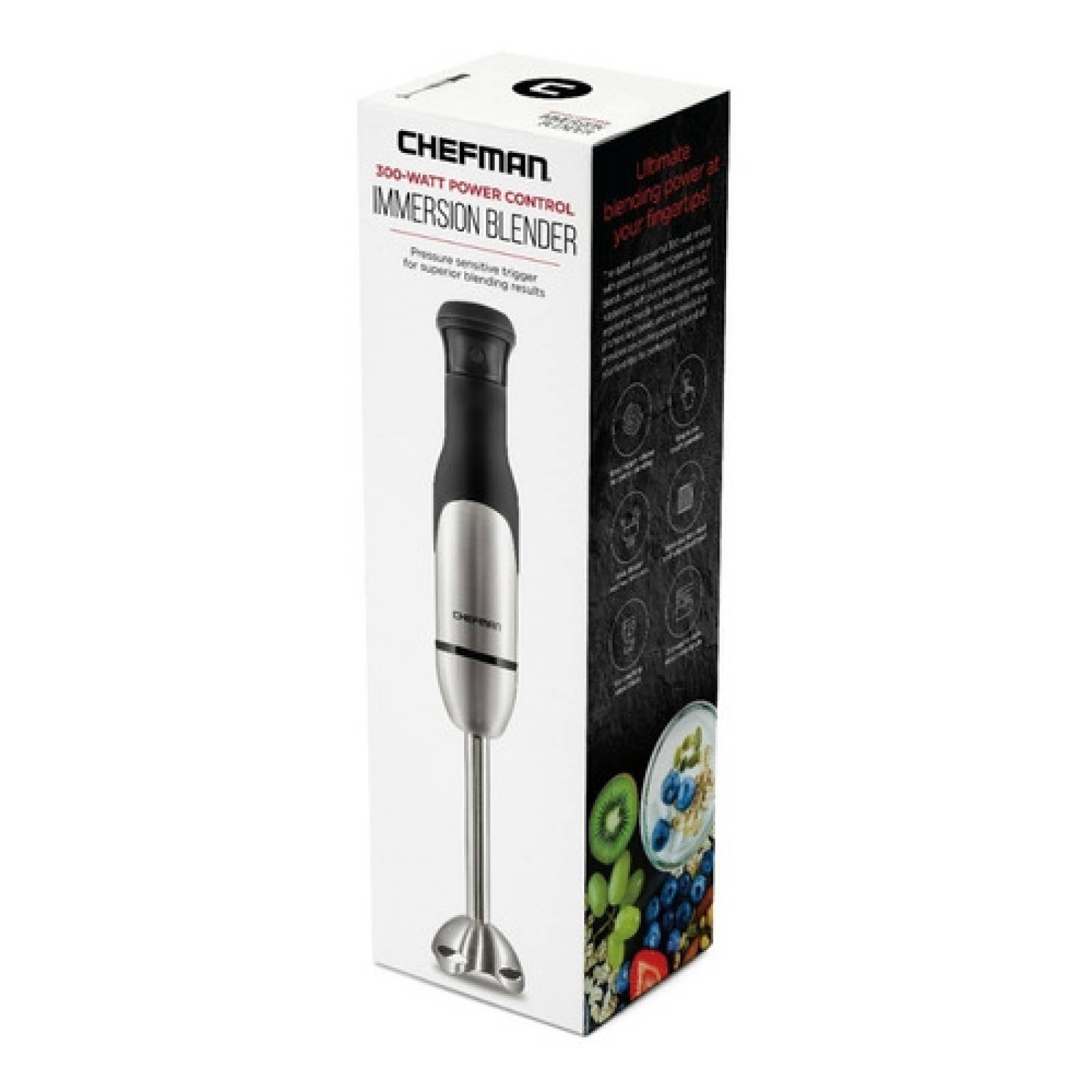 Batidora De Inmersión Chefman Power Control 30 Rj19 t ss mx