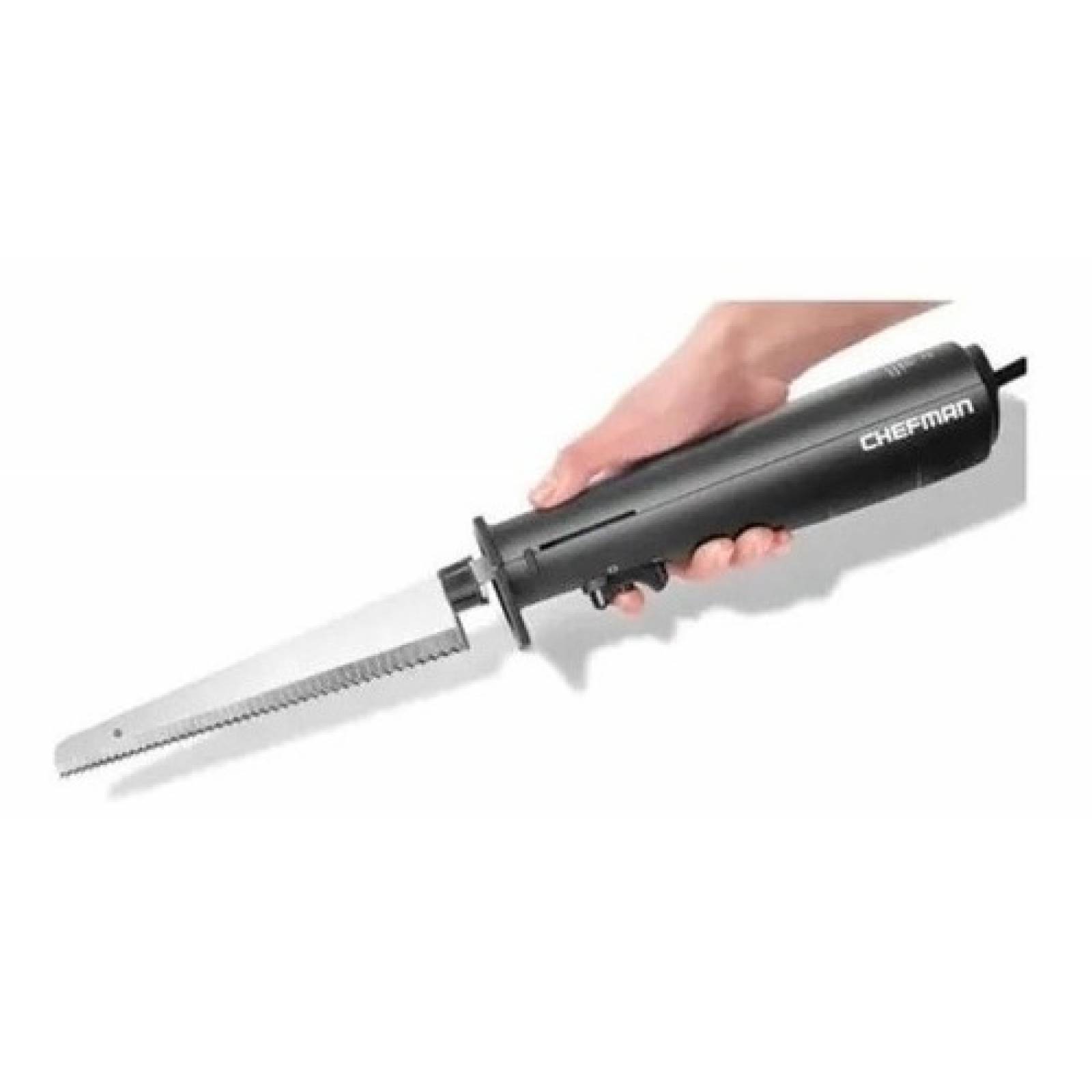 Cuchillo Eléctrico Chefman Acero Inoxidable 8pul Con Estuche