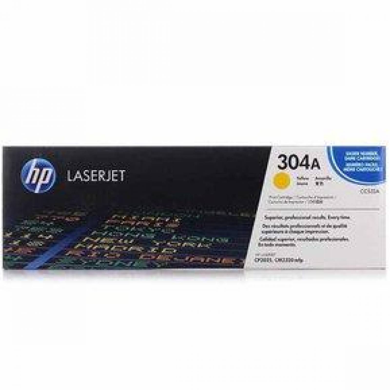 TONER HP 304A AMARILLO 2800PAG CC532A 