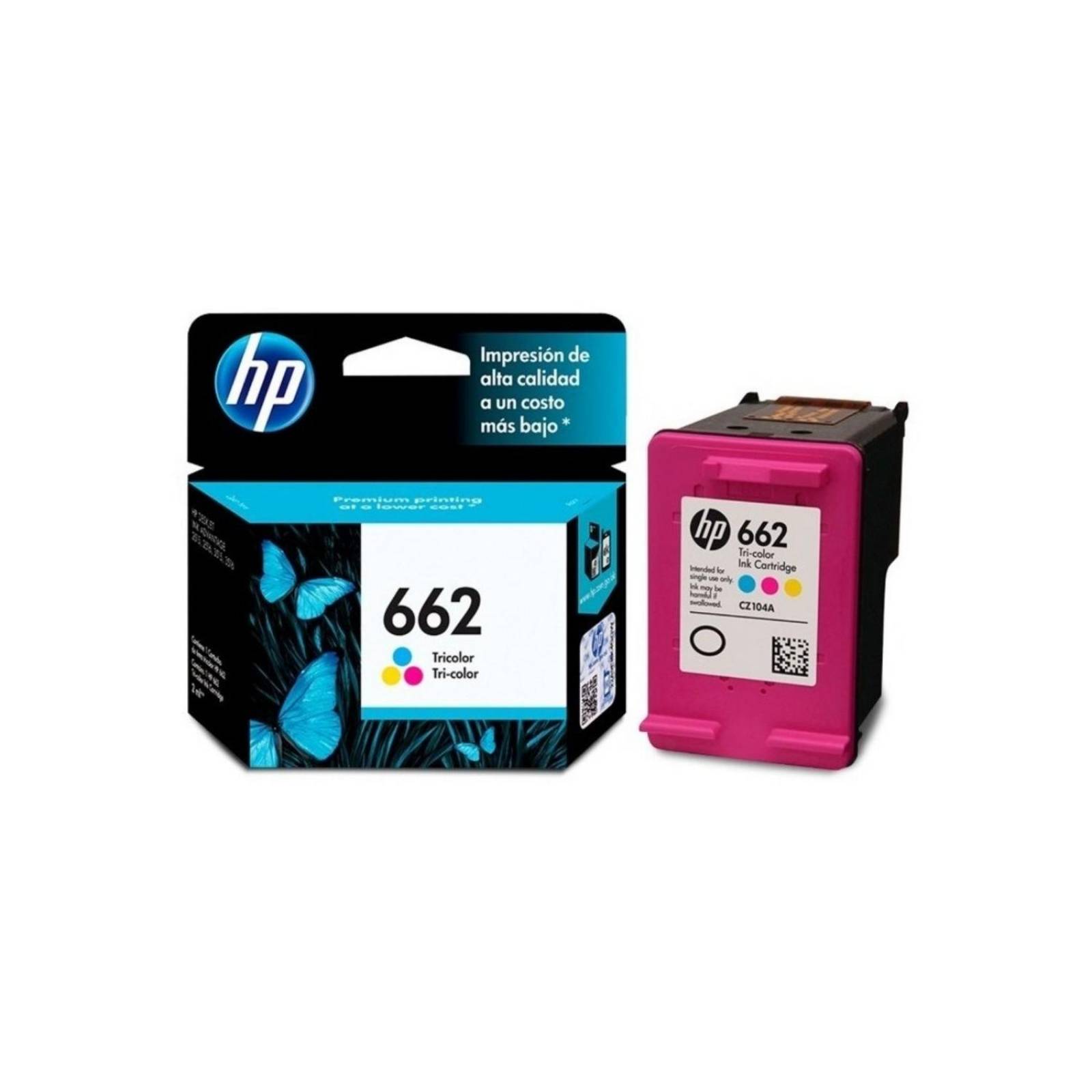 TINTA HP 662 COLOR P/1015,1515,2515,3515,3545,4645 (CZ104AL) 