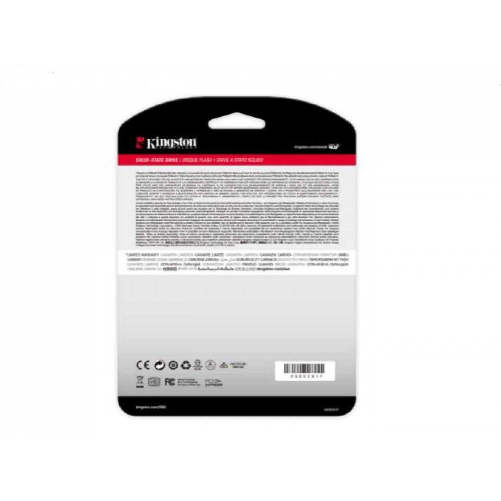 SSD KINGSTON SNVS NV1 500GB M.2 NVME PCIE LECT. 2100 (SNVS/500G) A 