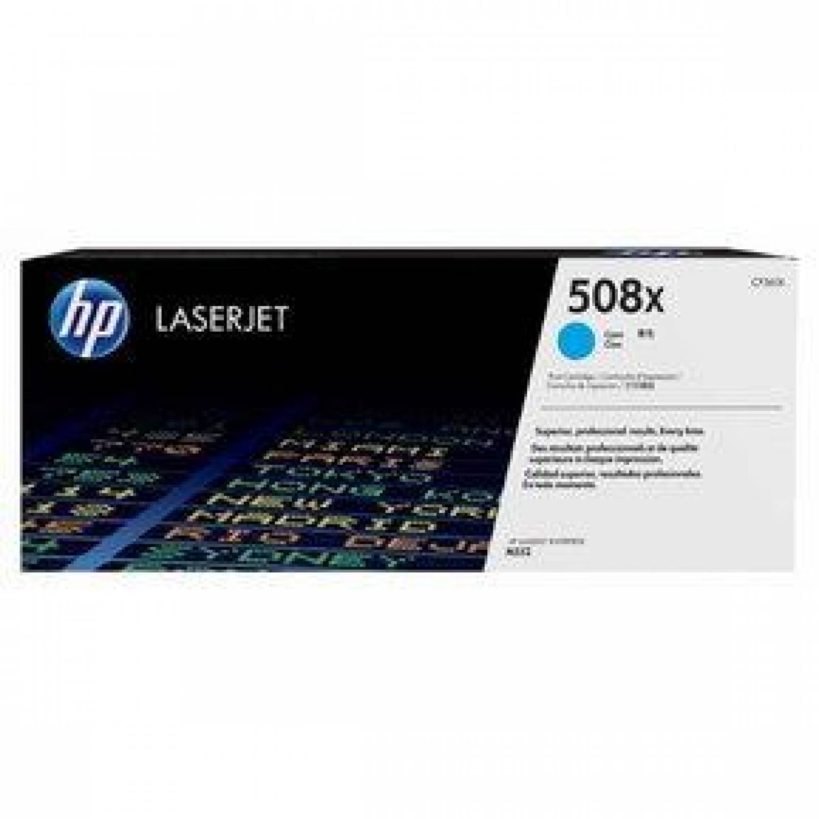 TONER HP 508X CYAN 9500PAG (CF361X)