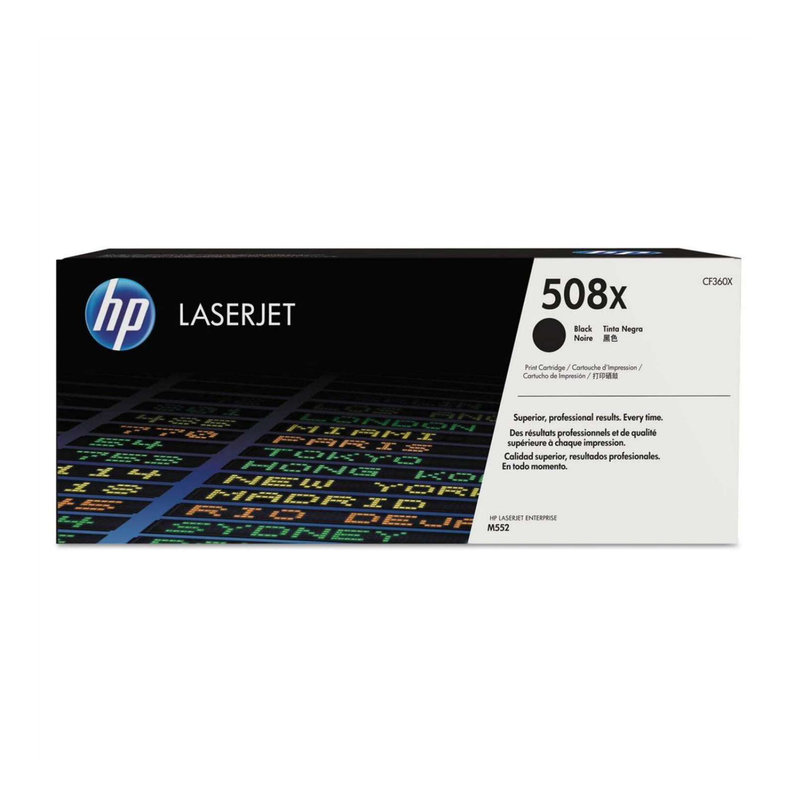 TONER HP 508X NEGRO 12500PAG (CF360X) S 