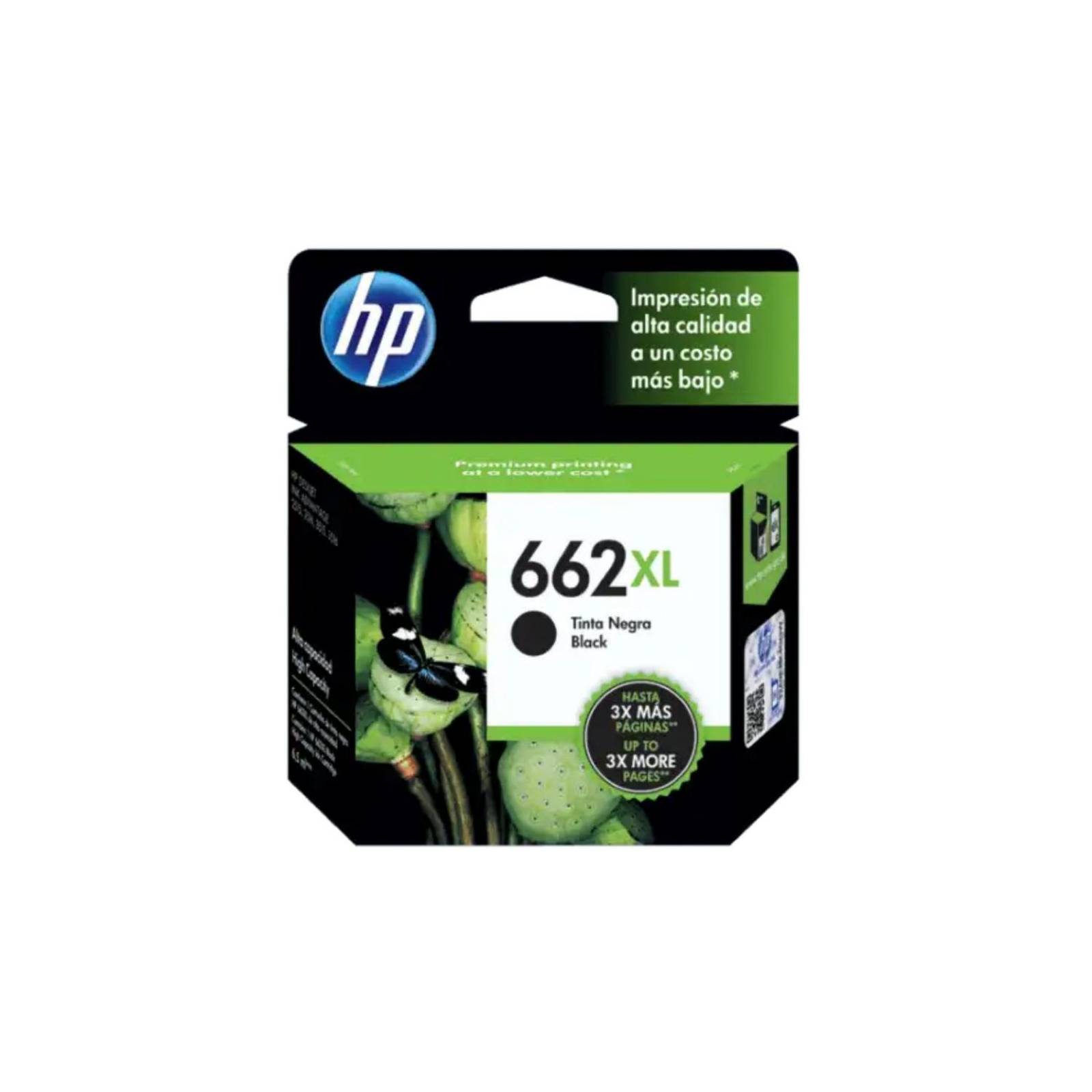 CARTUCHO HP 662XL NEGRO 360PAG (CZ105AL) A 