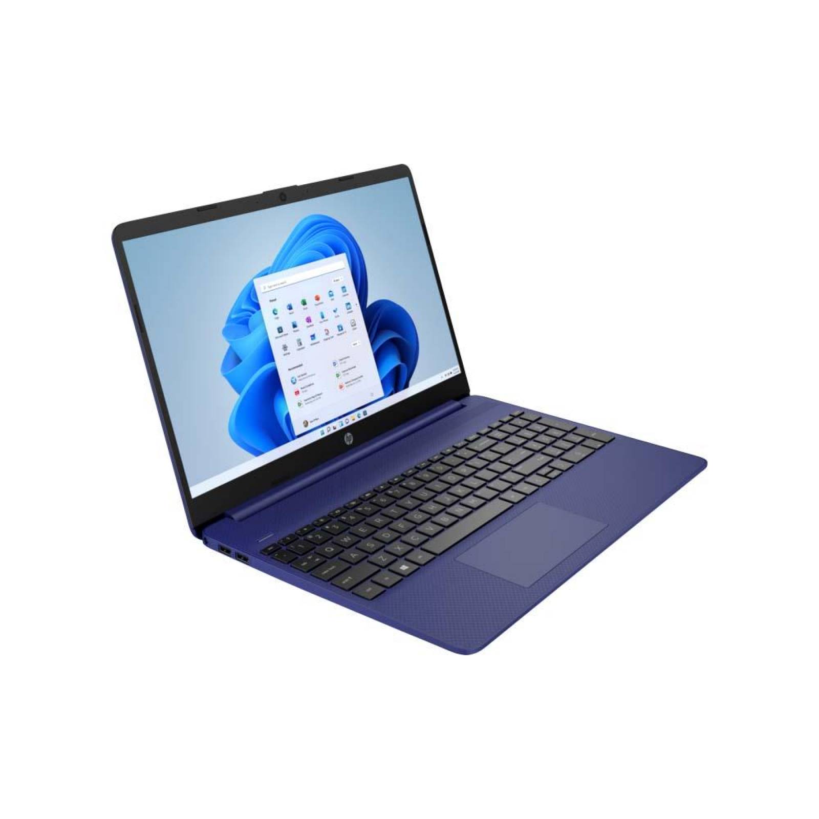 Laptop HP 15-EF2504LA, 15.6", Windows 11 Home, AMD Ryzen 3, 12GB RAM, 256GB SSD, HD, Azul índigo 