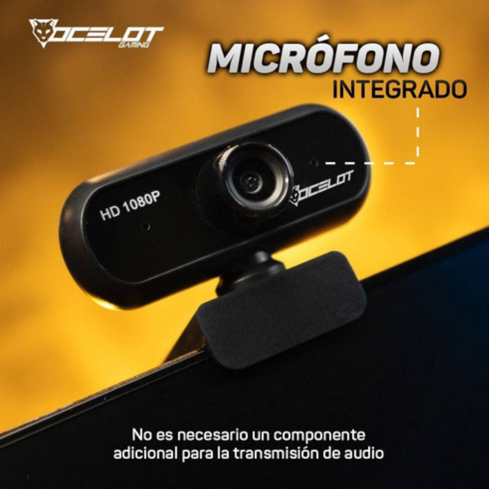 Cámara Web Ocelot OGW-01 Para Stream Full Hd 1080p 