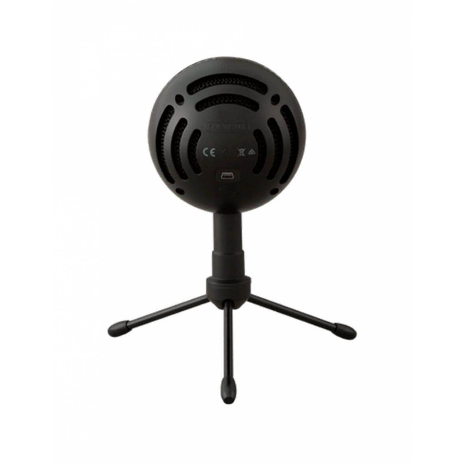 micrófono blue Logitech USB snowball ice black (988-000067) 