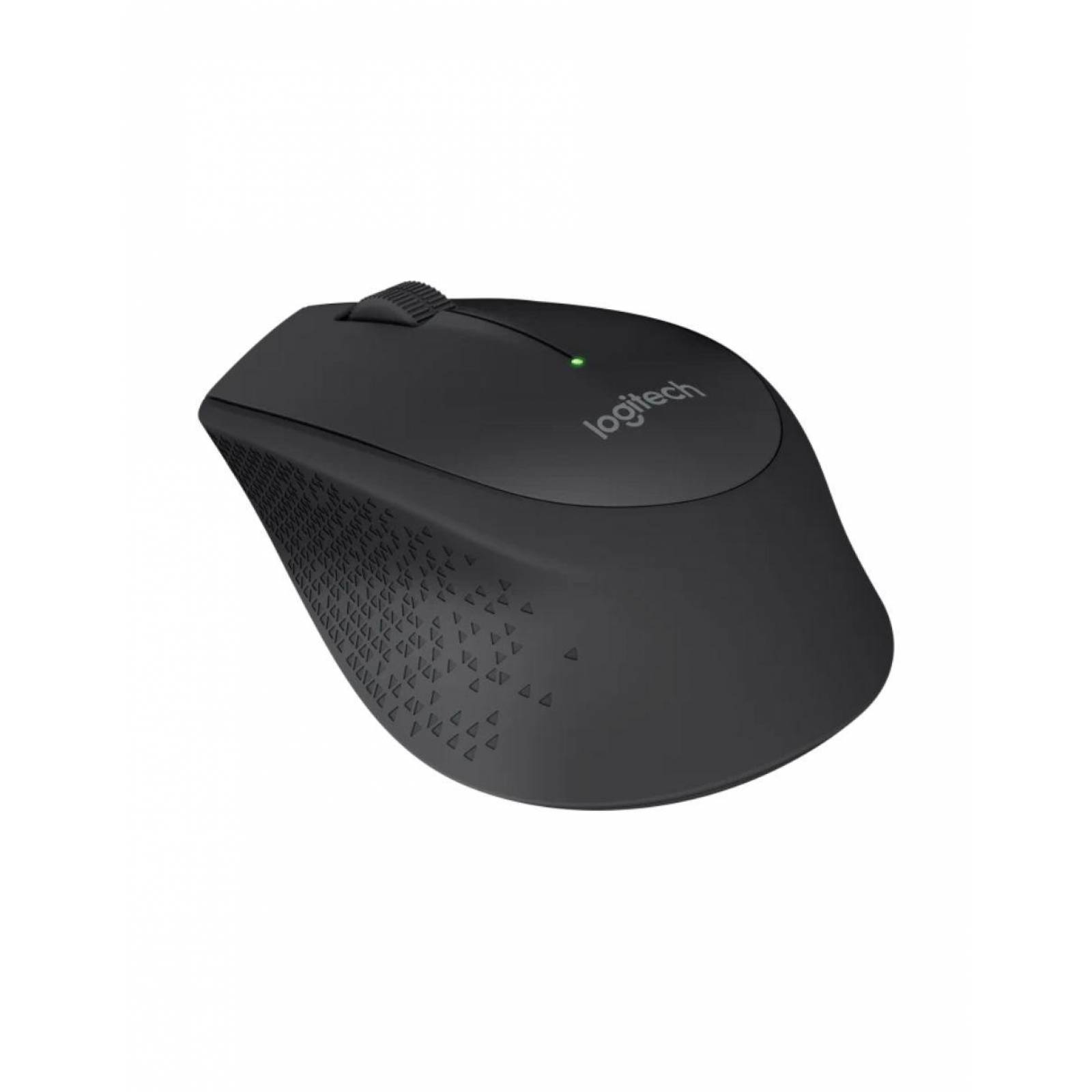 Mouse Logitech óptico M280 negro inalámbrico (910-004284) 