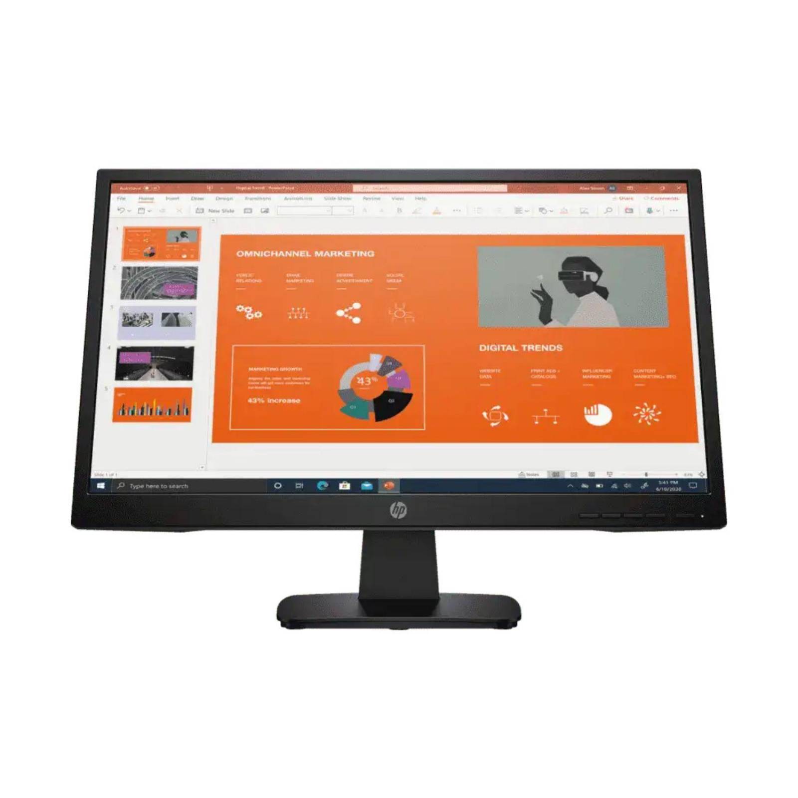 Monitor hp P22VA g4 22in fhd resolución 1920x1080 panel