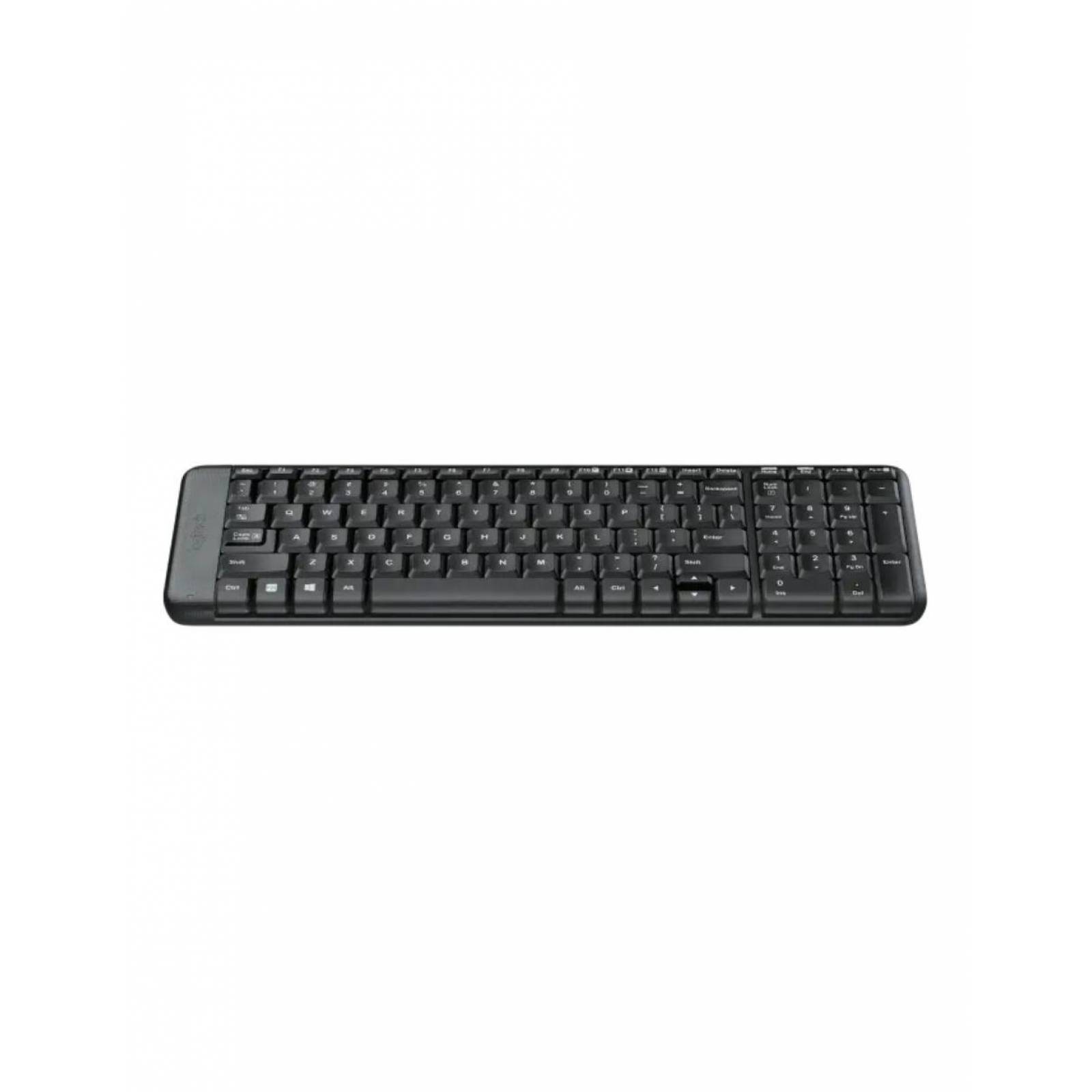 Kit teclado/mouse Logitech MK220 negro inalámbrico (920-004430)