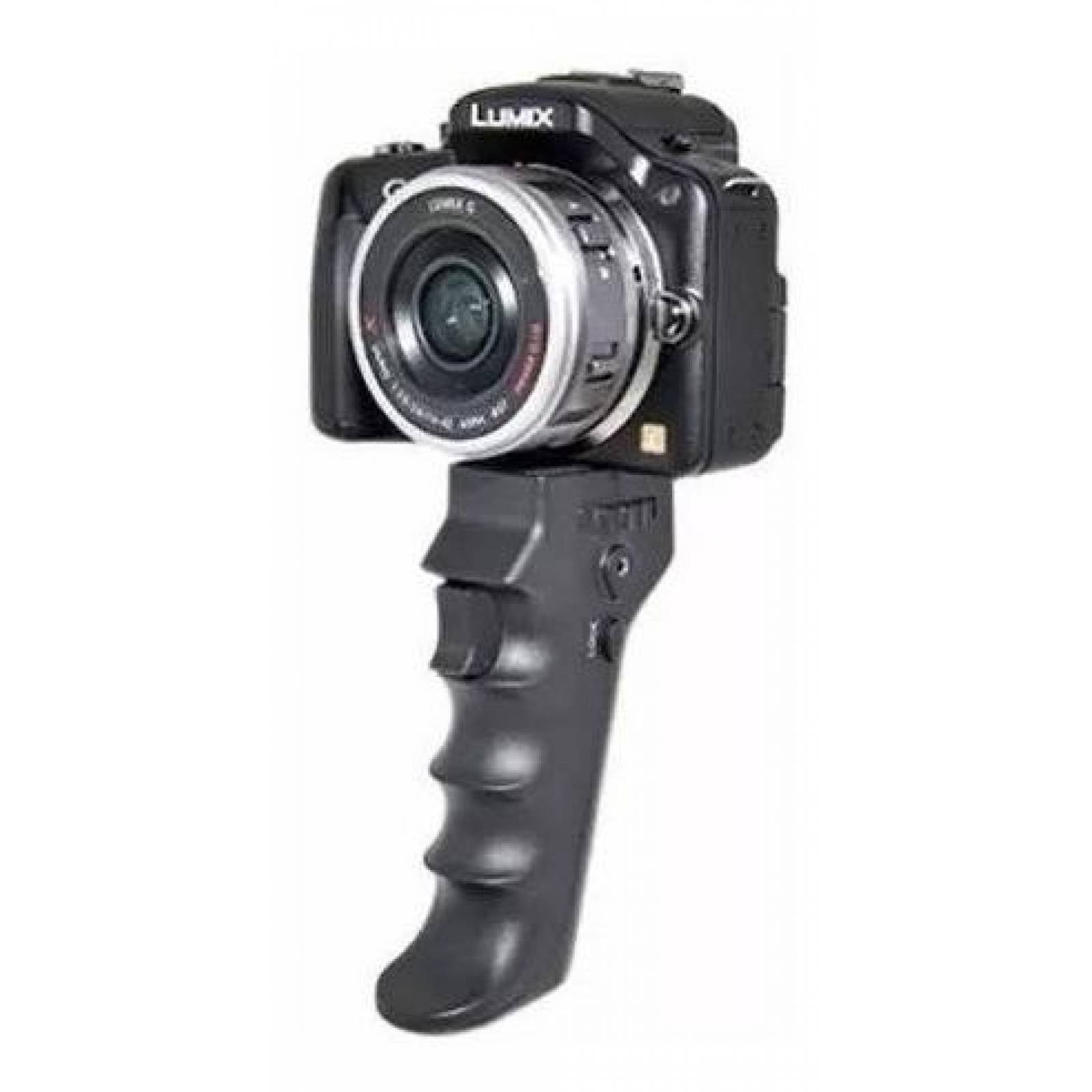 Empuñadura Grip Soporte Con Boton Obturador Para Camara 