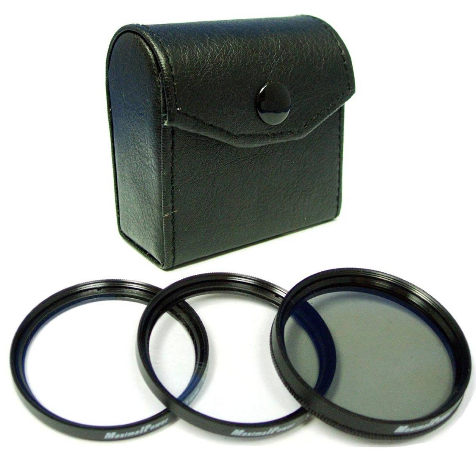 Kit De Filtros 52mm Star Cpl Y Uv Con Estuche Negro 