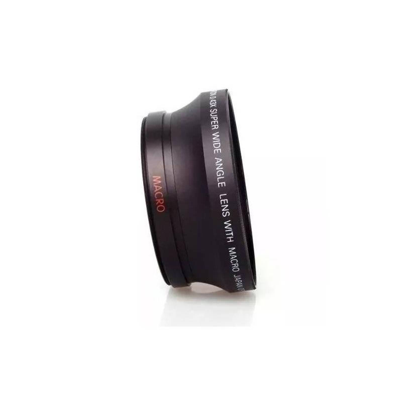 Lente Gran Angular 58mm 0.45x Hd Para Camaras Foto Video 