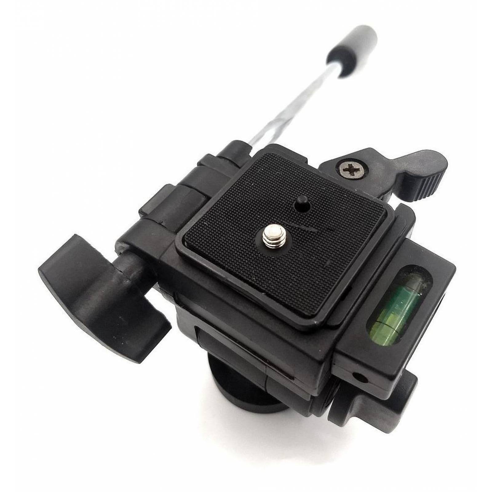 Cabezal Para Video Con Nivel Burbuja Rosca Para Tripie 1/4 