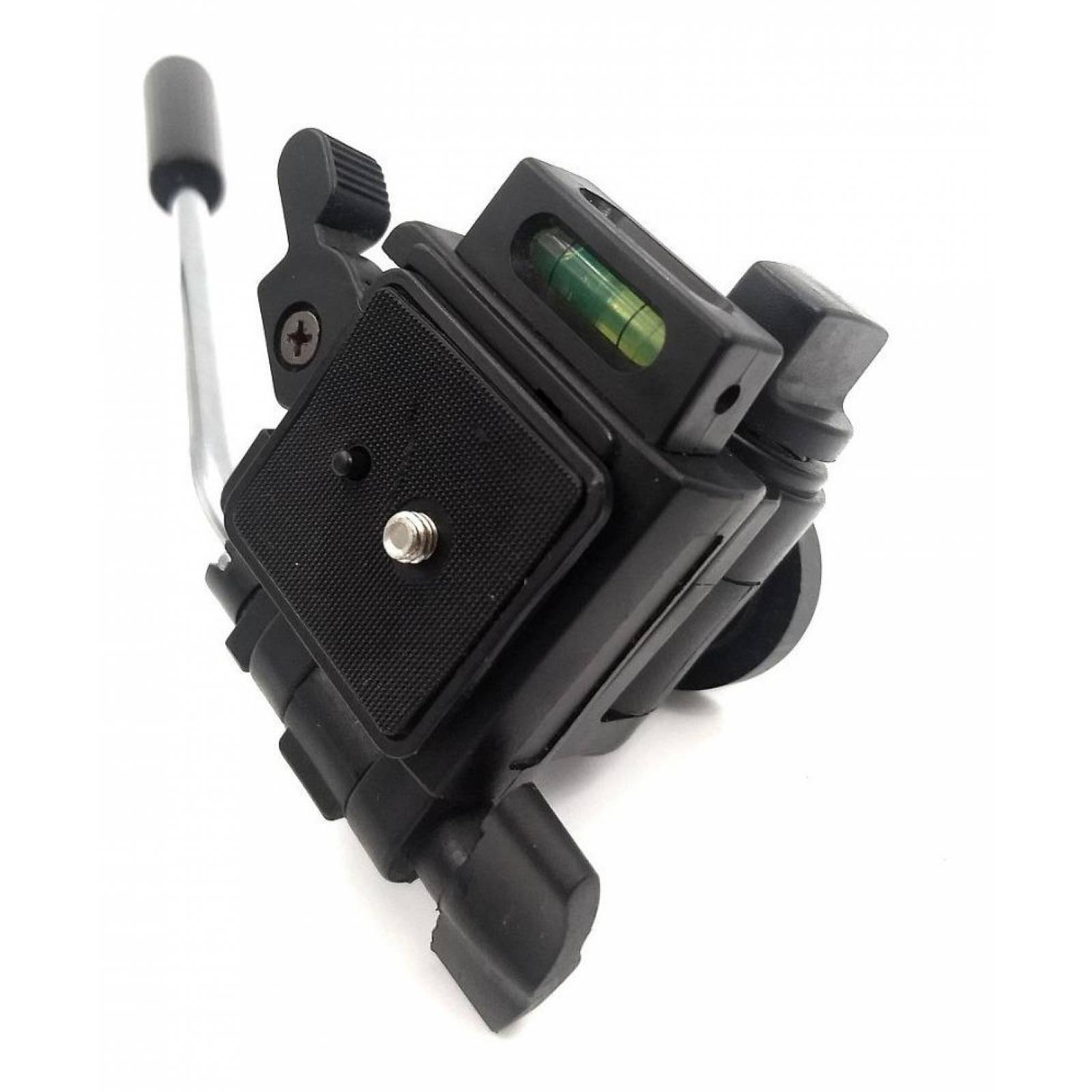 Cabezal Para Video Con Nivel Burbuja Rosca Para Tripie 1/4 