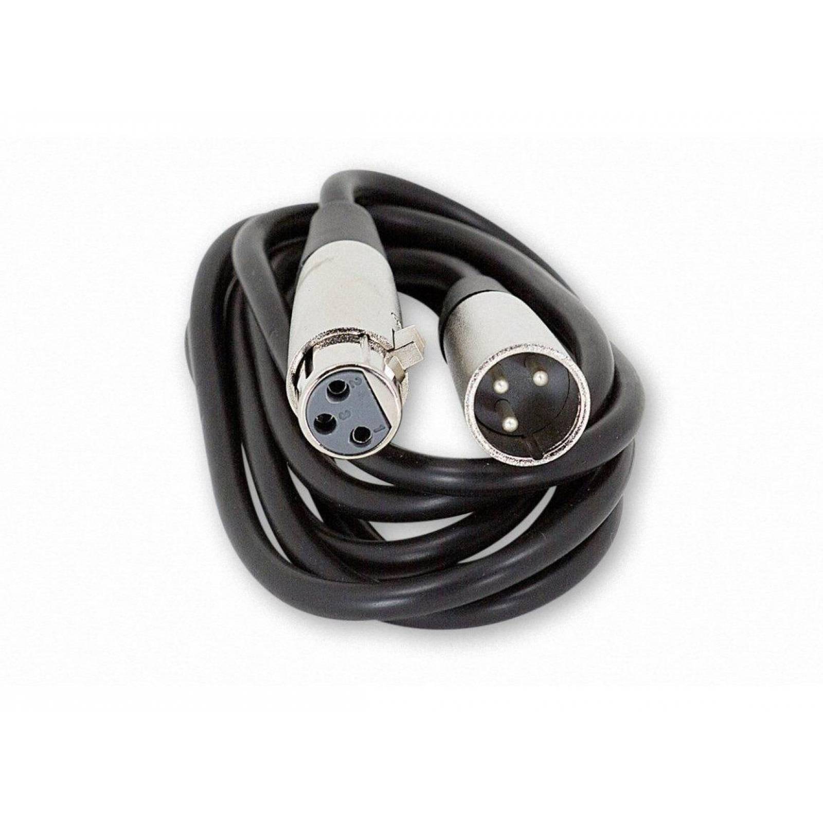 Cable Xlr Para Microfono 3 Pines Macho A Hembra 3 Metros
