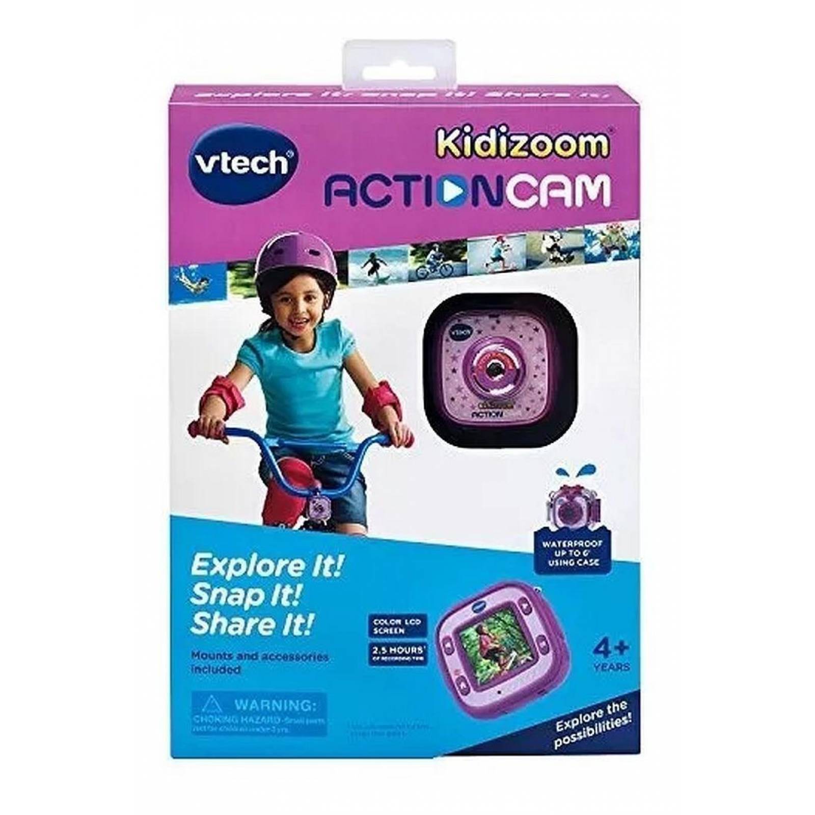 Vtech Kidizoom Action Cam, Púrpura 